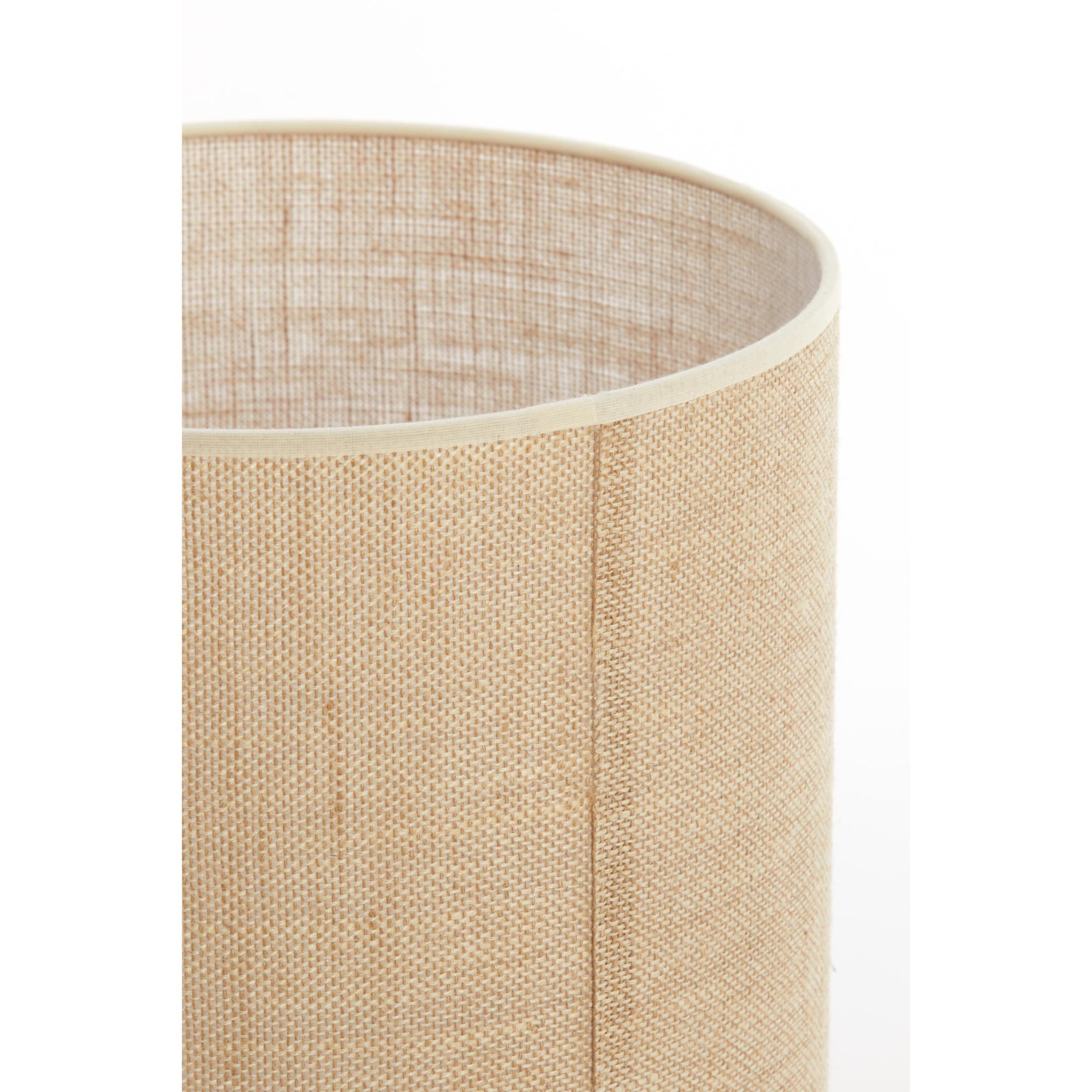 Hoher Jute-Lampenschirm natur Light & Living Sendai – Bild 4