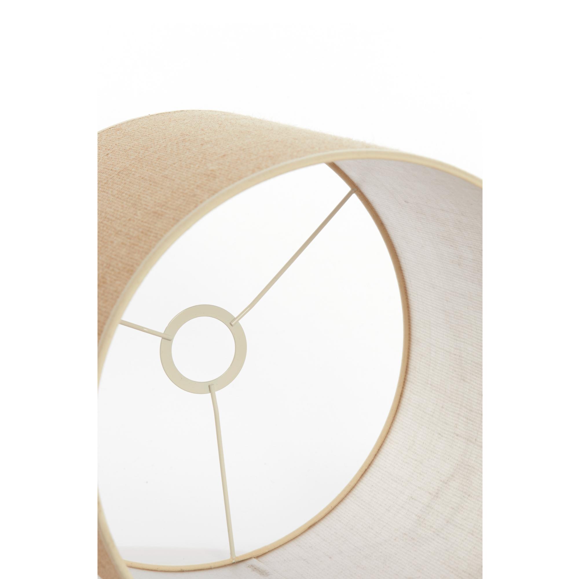 Hoher Jute-Lampenschirm natur Light & Living Sendai – Bild 5