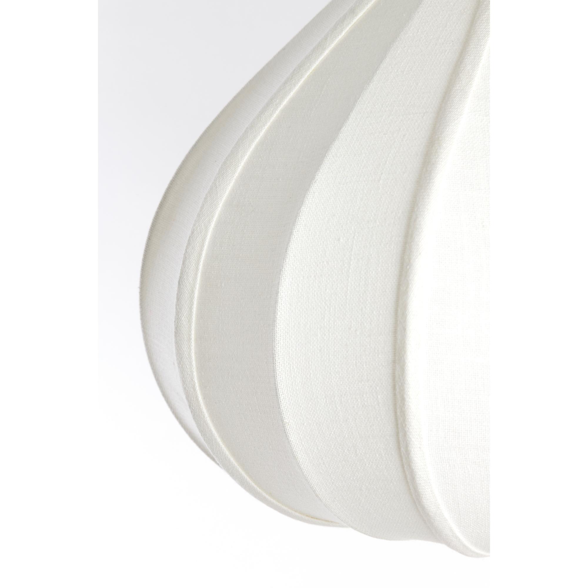 Japandi-Hängeleuchte Birnenform weiß Light & Living Zubeda – Bild 4