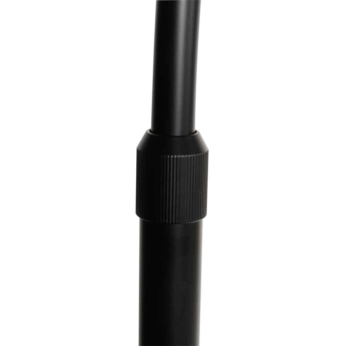 Moderne schwarze Metall-Stehlampe Steinhauer Ringlux – Bild 11