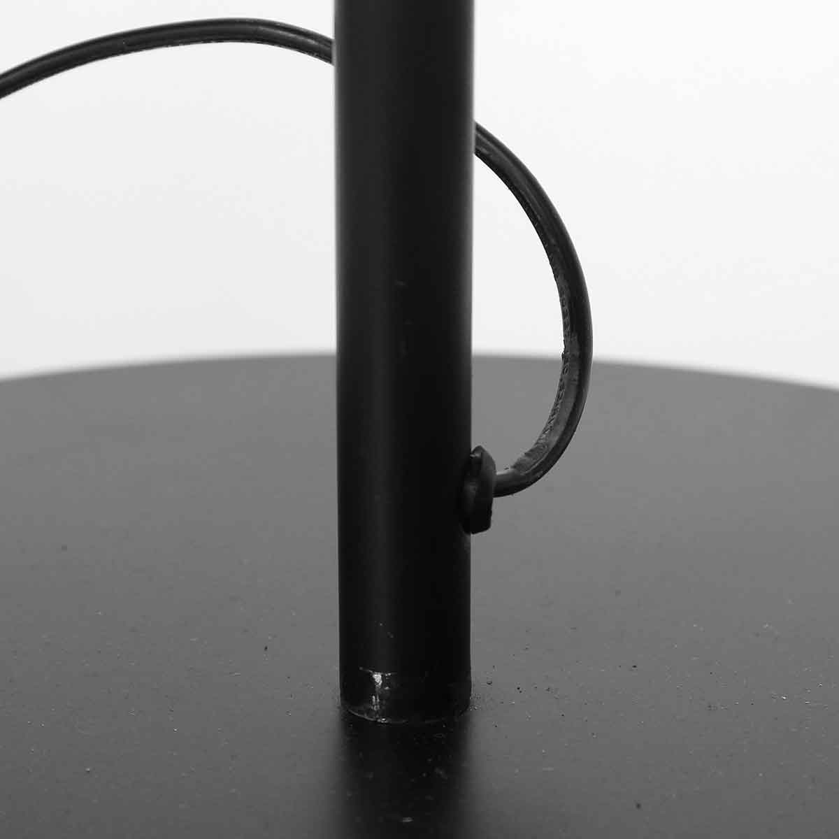 Moderne schwarze Stehlampe aus Bambus und Metall Steinhauer Bloeba – Bild 12