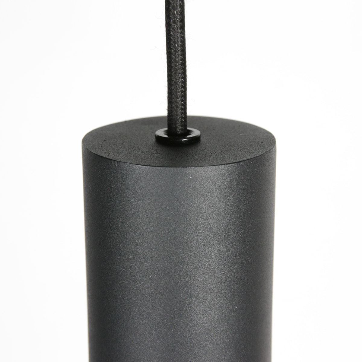 Schwarze Pendelleuchte mit Zylinderform Mexlite DownLume – Bild 3