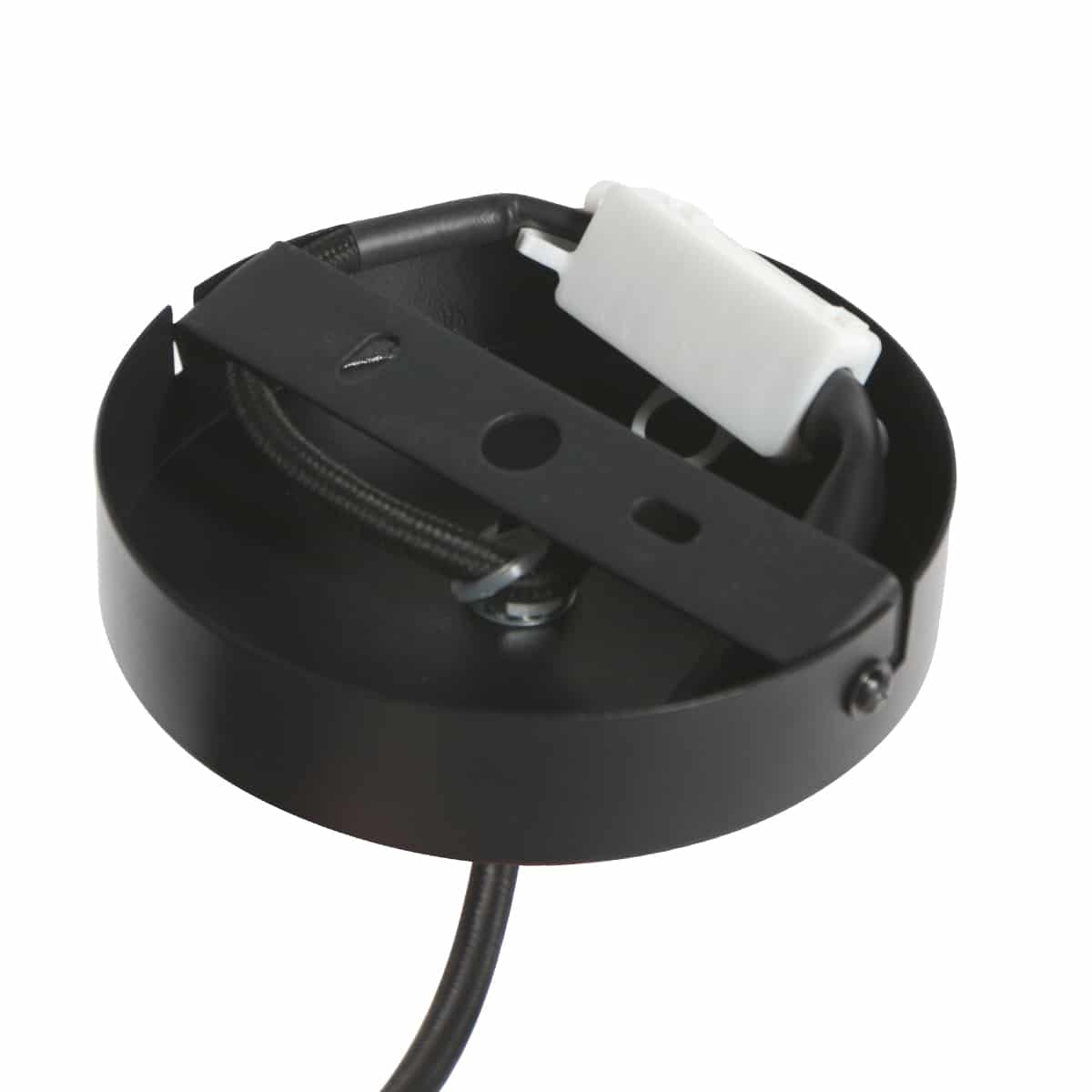 Schwarze Pendelleuchte mit Zylinderform Mexlite DownLume – Bild 9