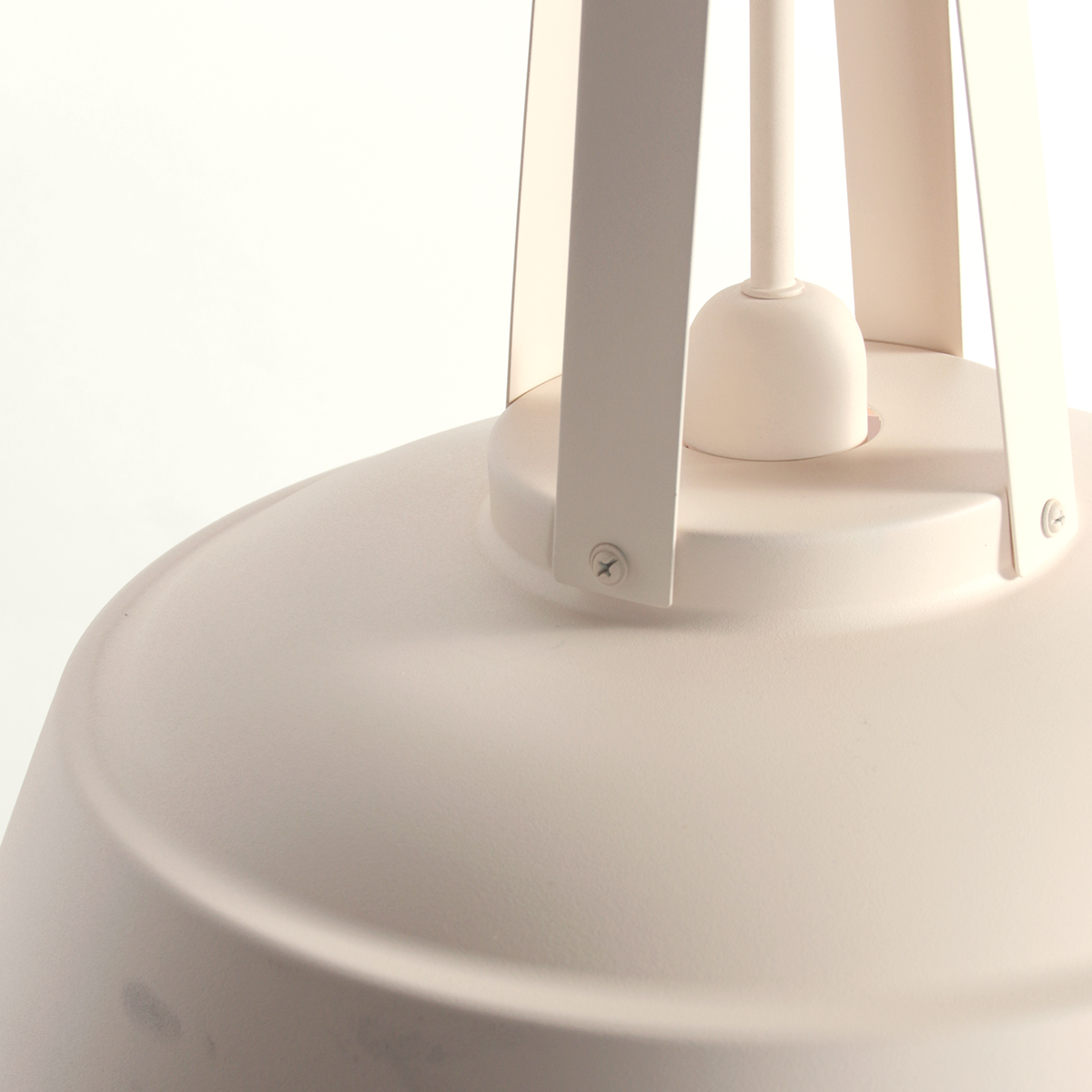 Trendige Hängelampe in Cremefarben Mexlite Eden – Bild 11