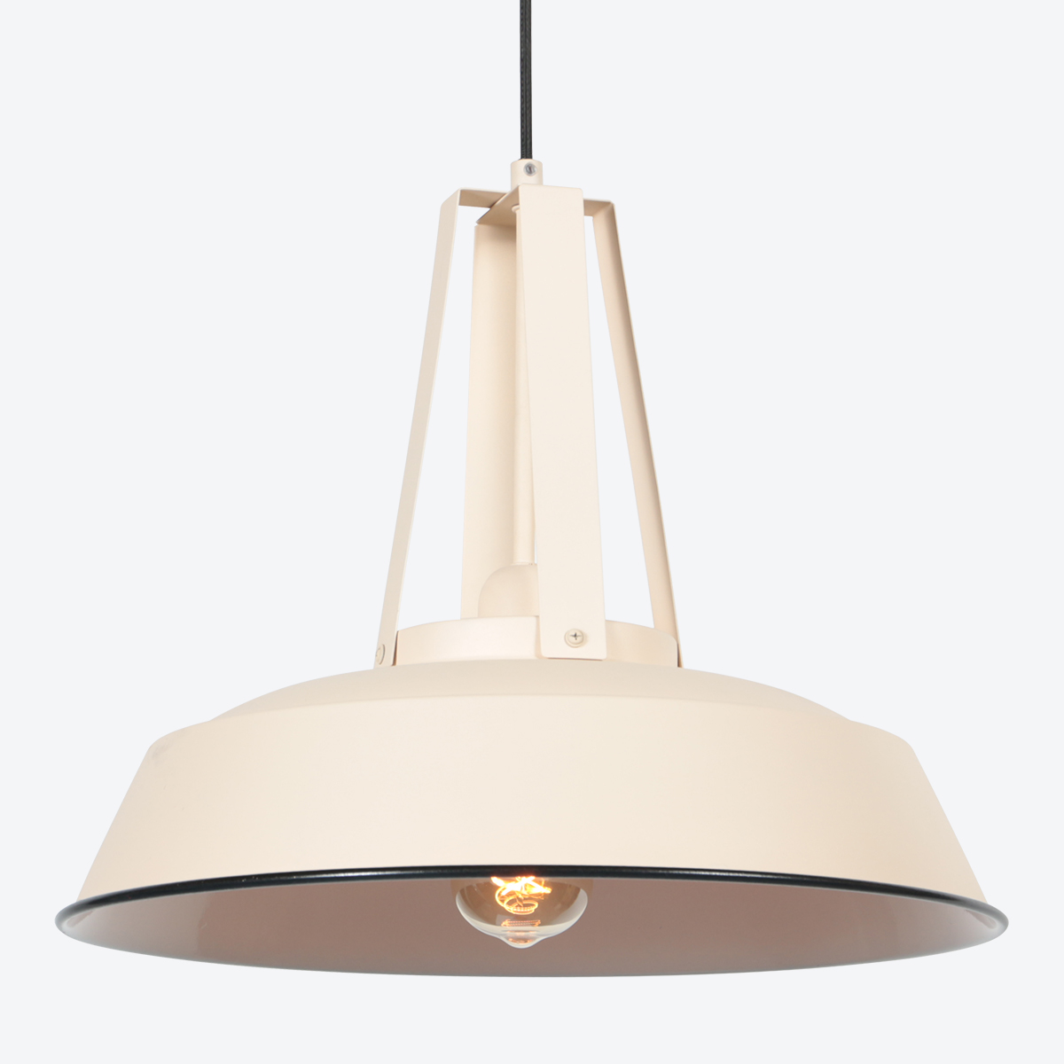 Trendige Hängelampe in Cremefarben Mexlite Eden – Bild 16