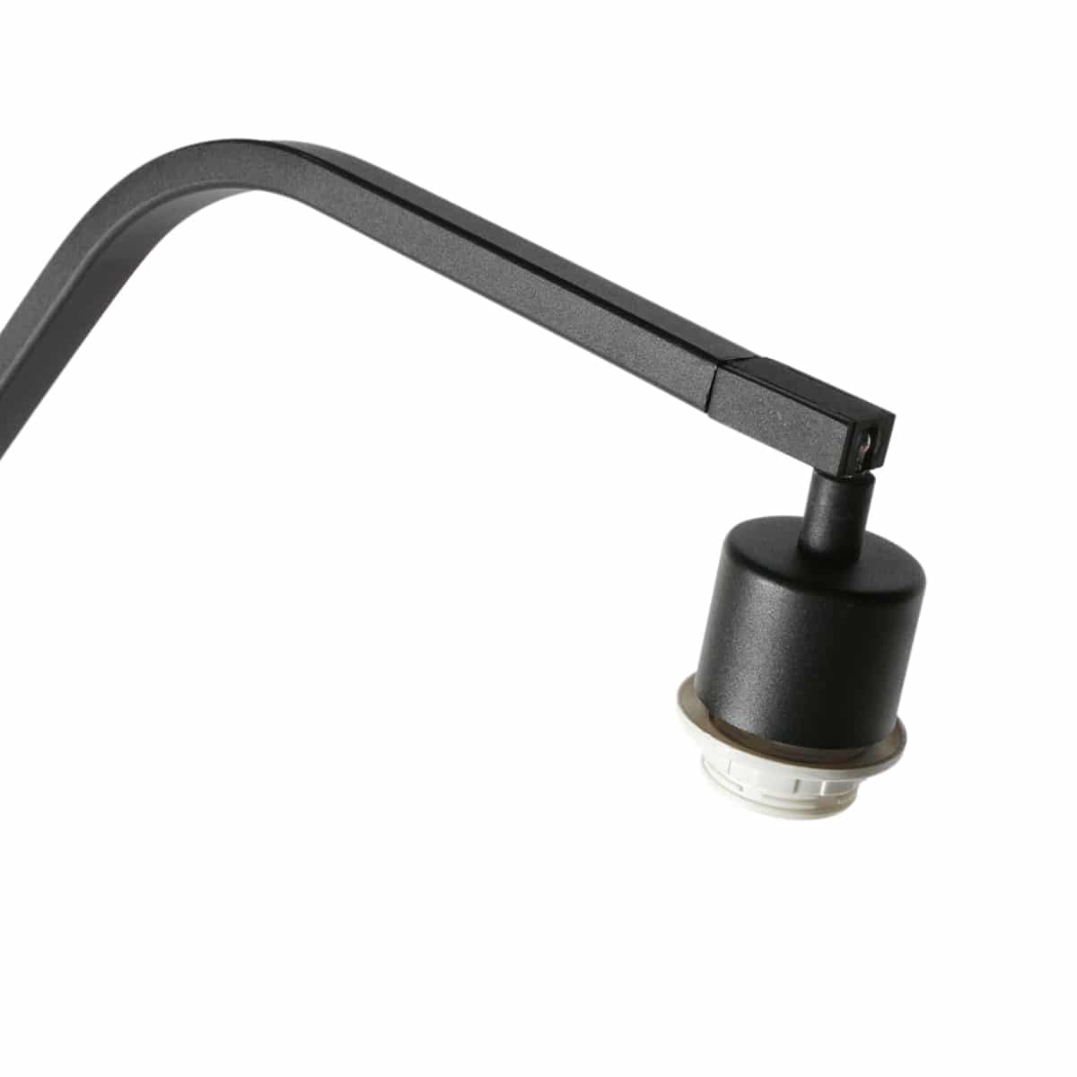 Schwarze Bogenlampe mit Knick Anne Lighting ZigZag – Bild 9
