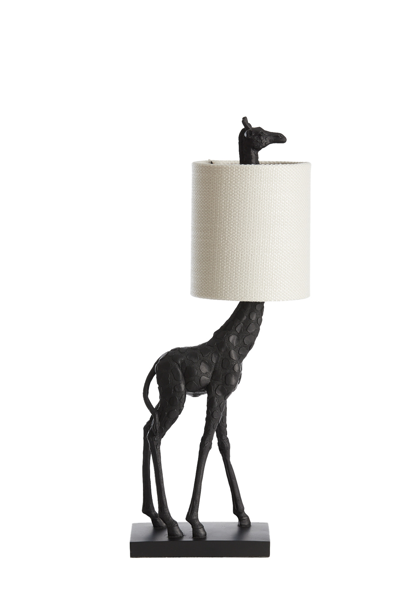 Schwarze Giraffen-Tischlampe Light & Living Giraffe – Bild 2