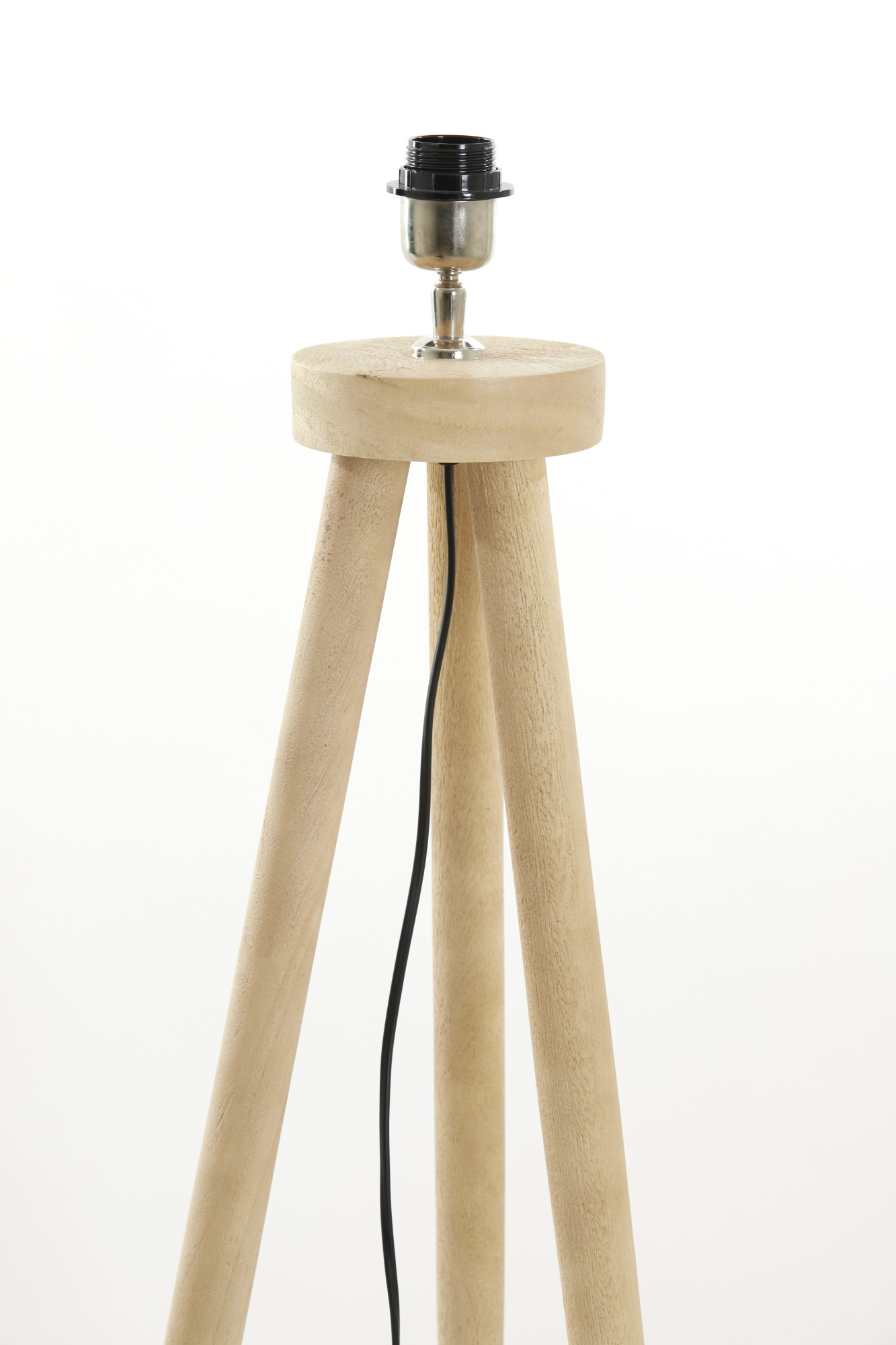 Dreifuß Holzlampenfuß Light & Living Ilias – Bild 6