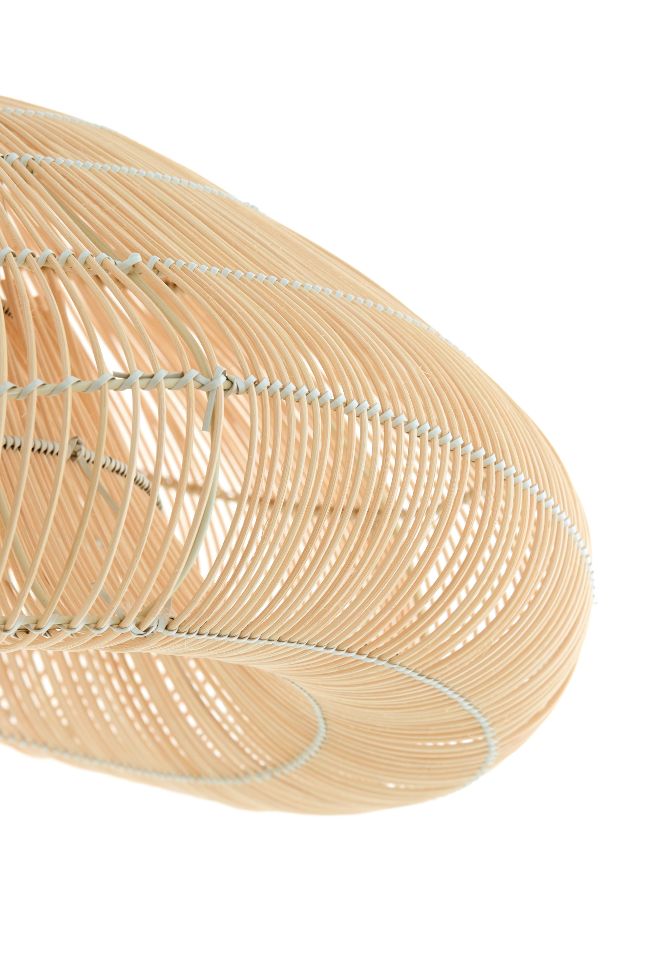 Rattan-Hängelampe mit natürlichem Stil Light & Living Janzur – Bild 3