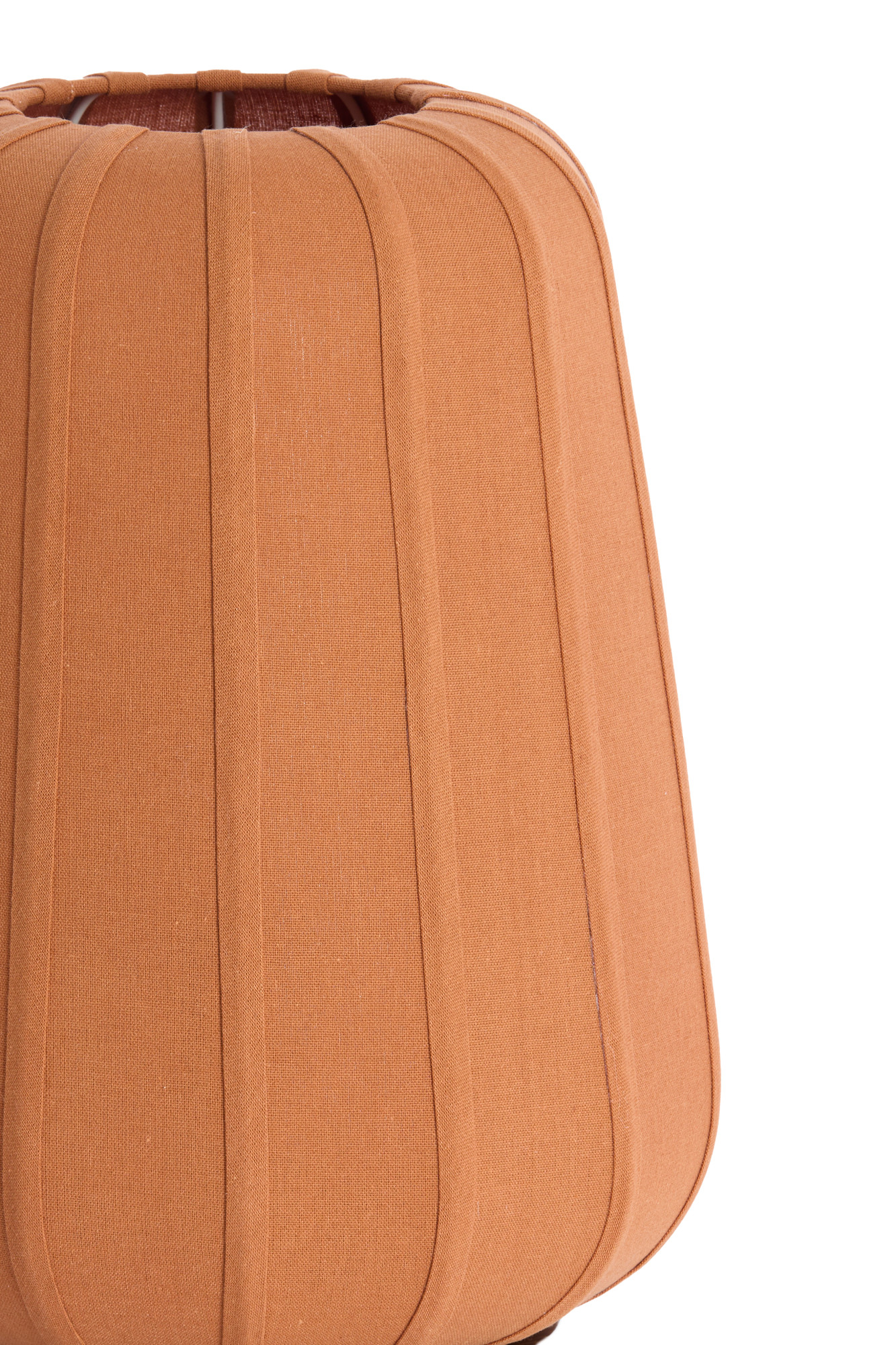 Orangefarbene Plissee-Tischlampe Light & Living Bibury – Bild 3