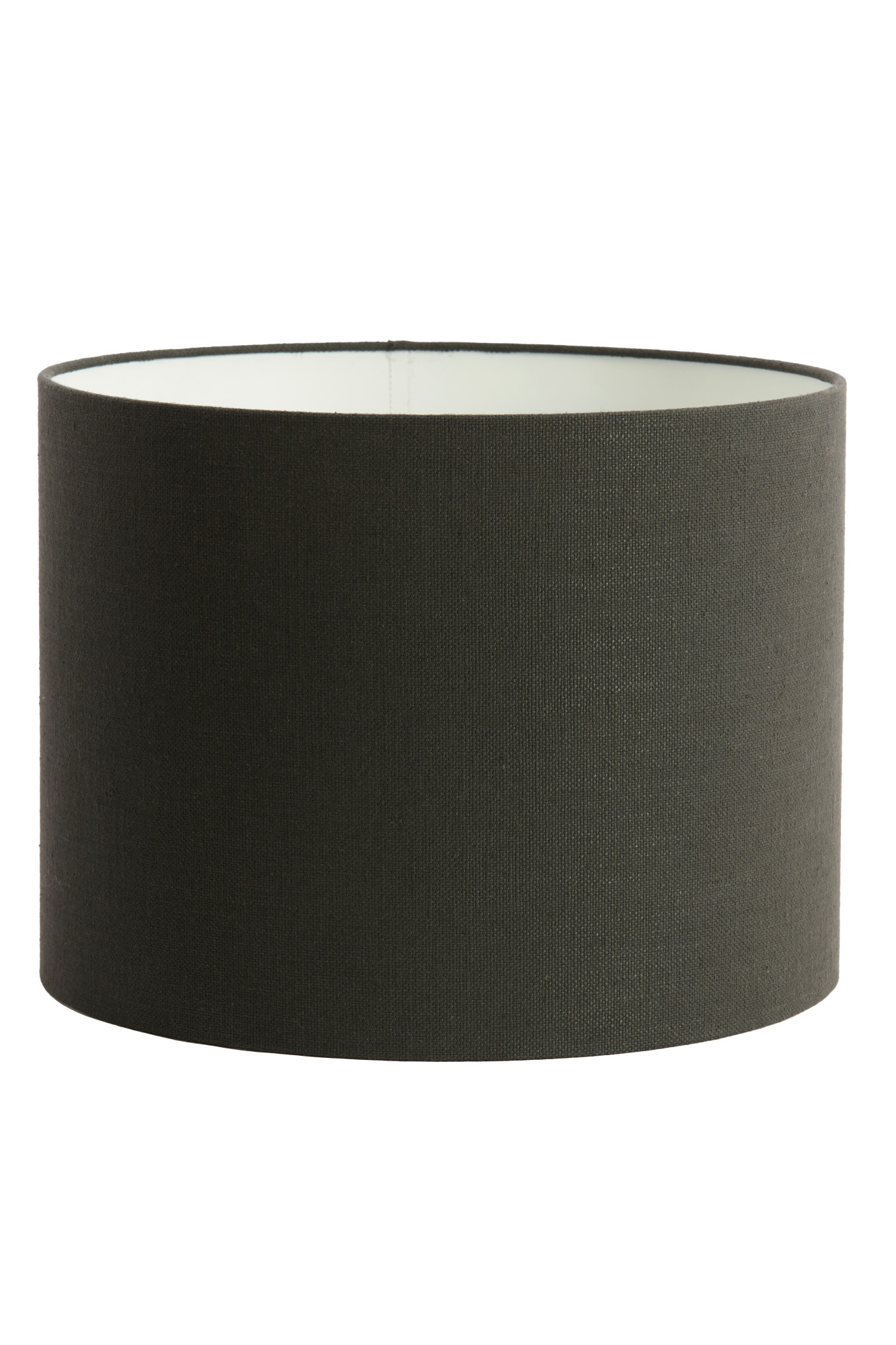 Zylindrische schwarze Stofflampenschirm Light & Living Livigno – Bild 2
