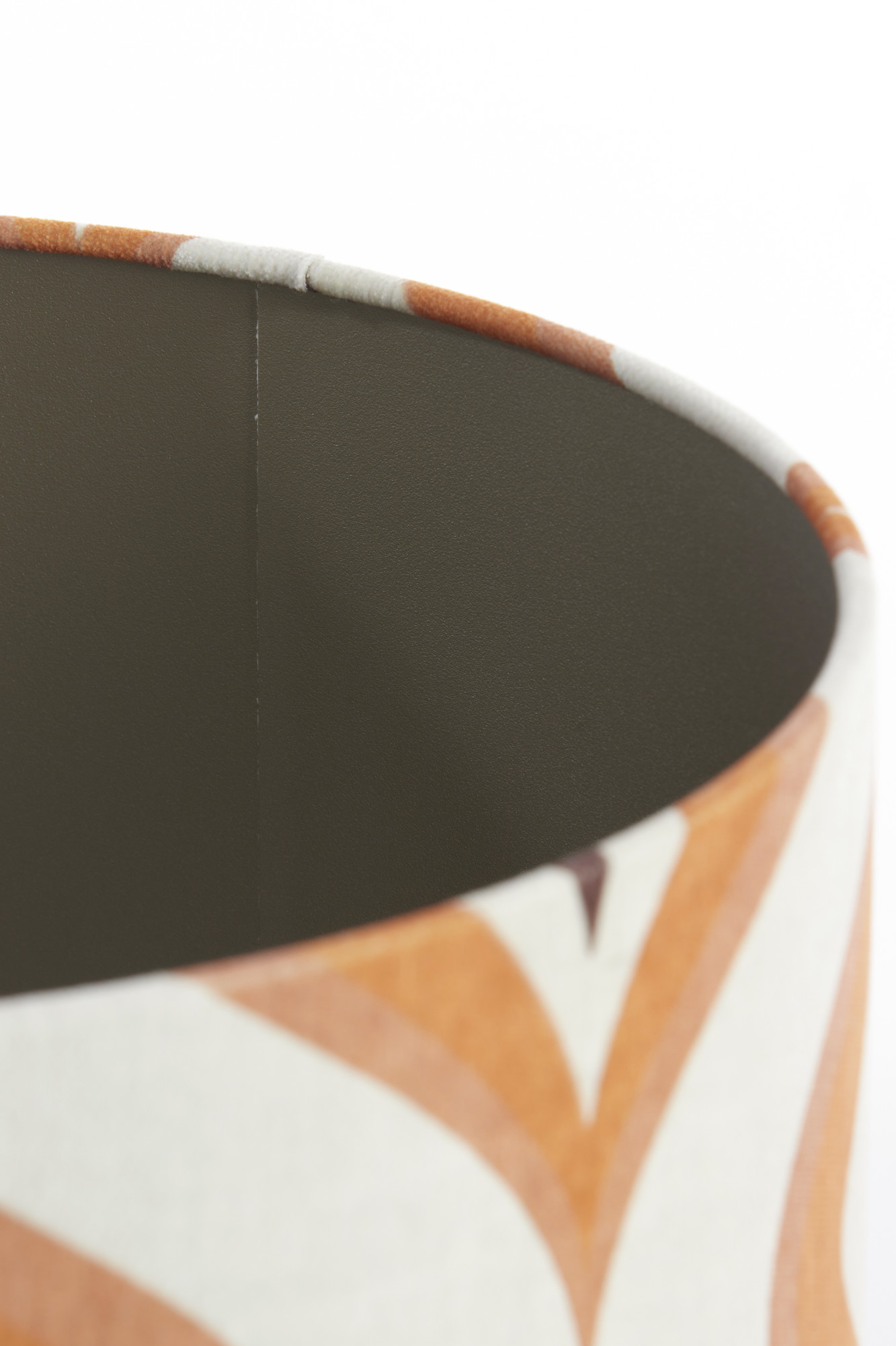 Retro-Muster Lampenschirm in Orangeton Light & Living Cookie – Bild 5