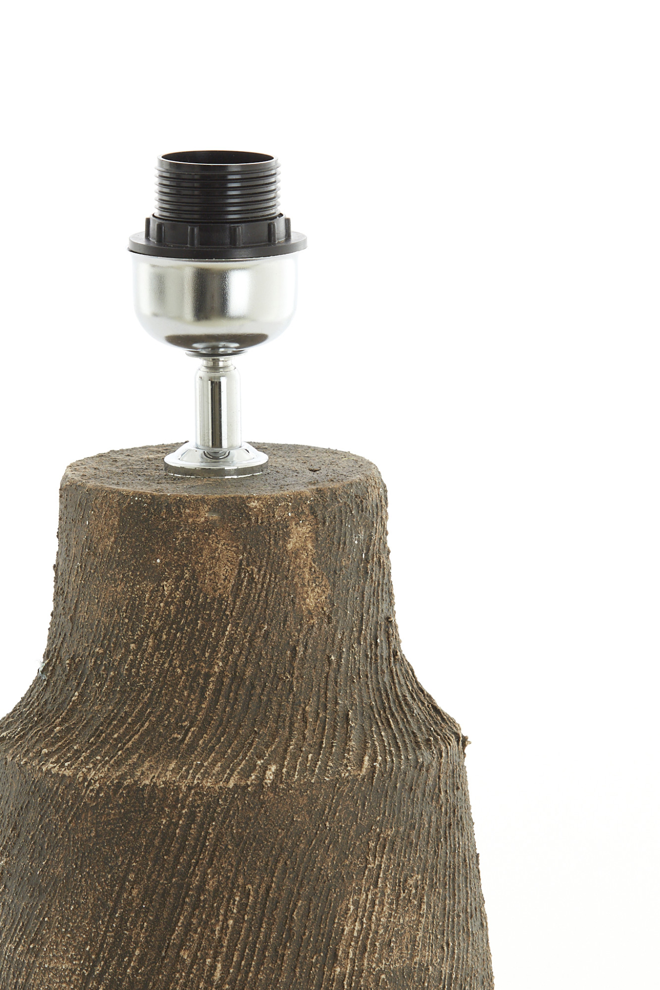 Rustikaler Lampenfuß Holzstruktur Light & Living Kidira – Bild 3