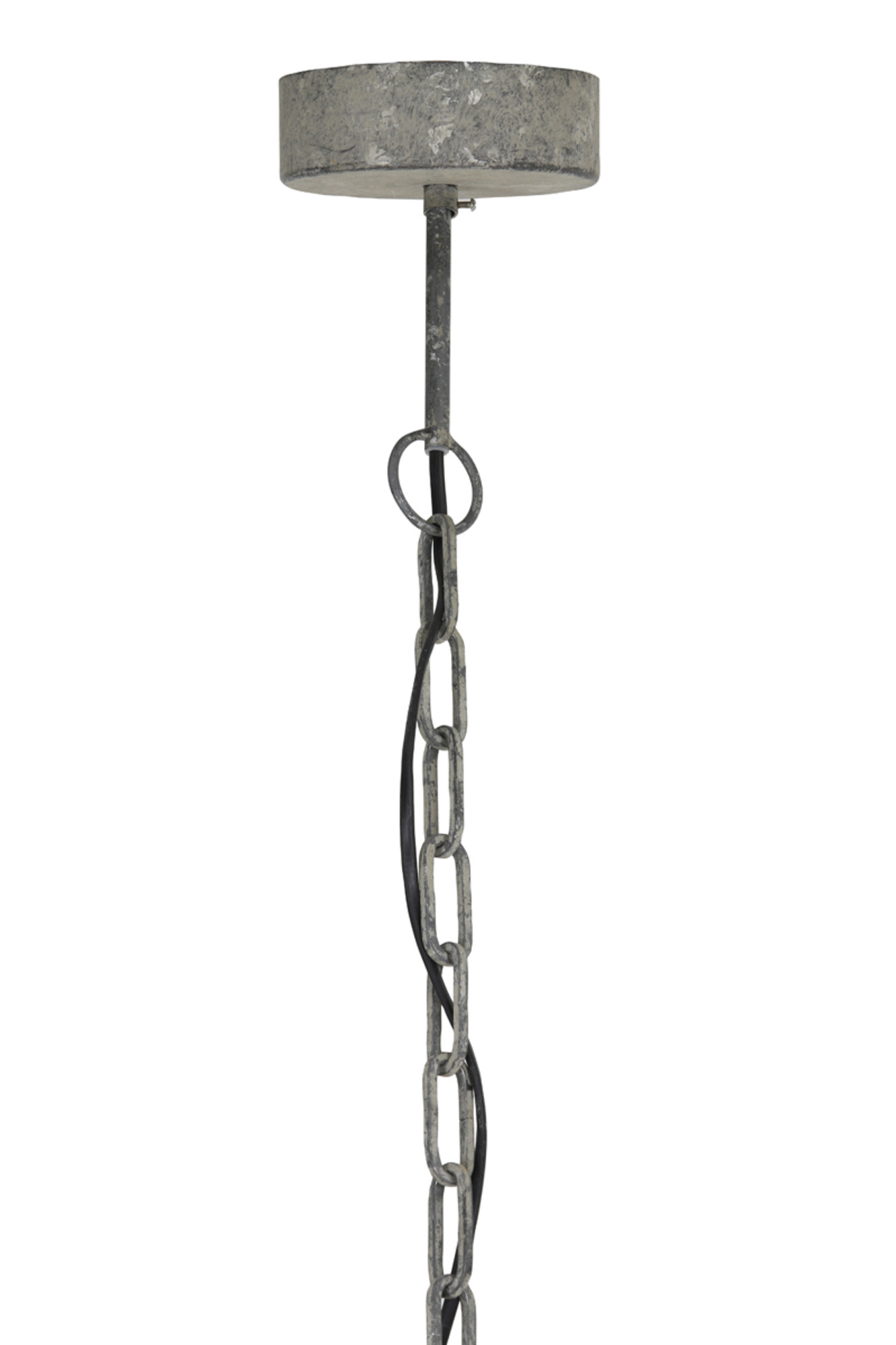 Hängelampe im Kronleuchter-Stil aus Holzperlen Light & Living Luna – Bild 8