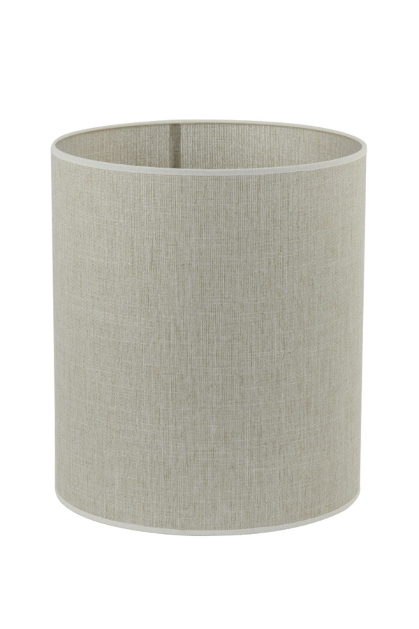 Zylindrischer Stoff Lampenschirm beige Light & Living Breska – Bild 2