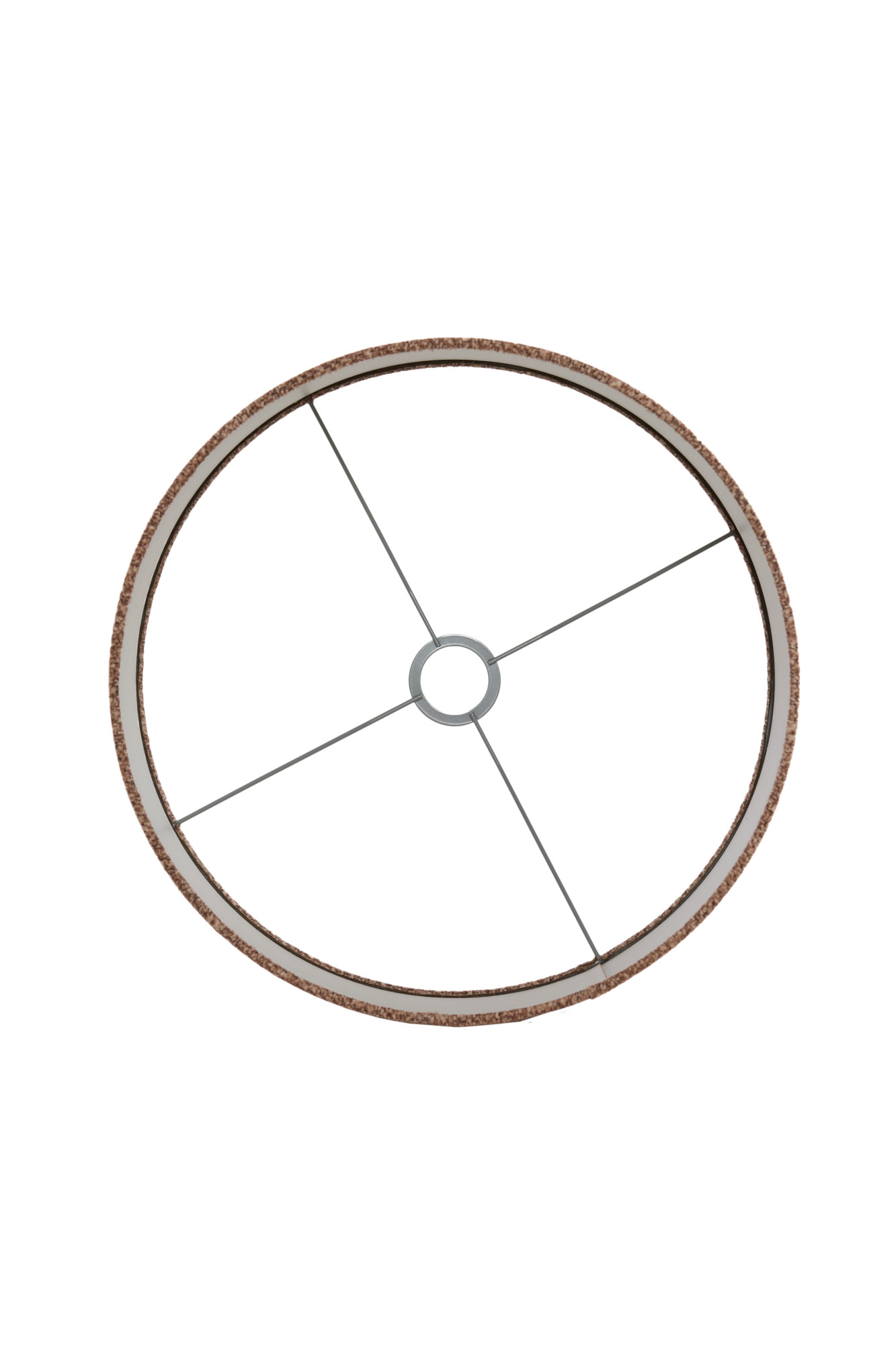 Zylindrische braune Stoffschirm Light & Living Brandy – Bild 6