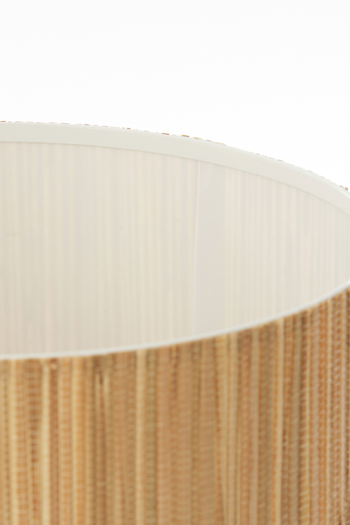 Natürlicher Rattan Lampenschirm zylindrisch Light & Living Simonis – Bild 4