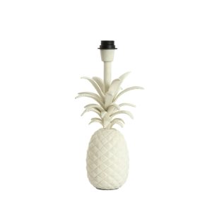 Ananasförmiger Lampenfuß weiß Light & Living Pineapple