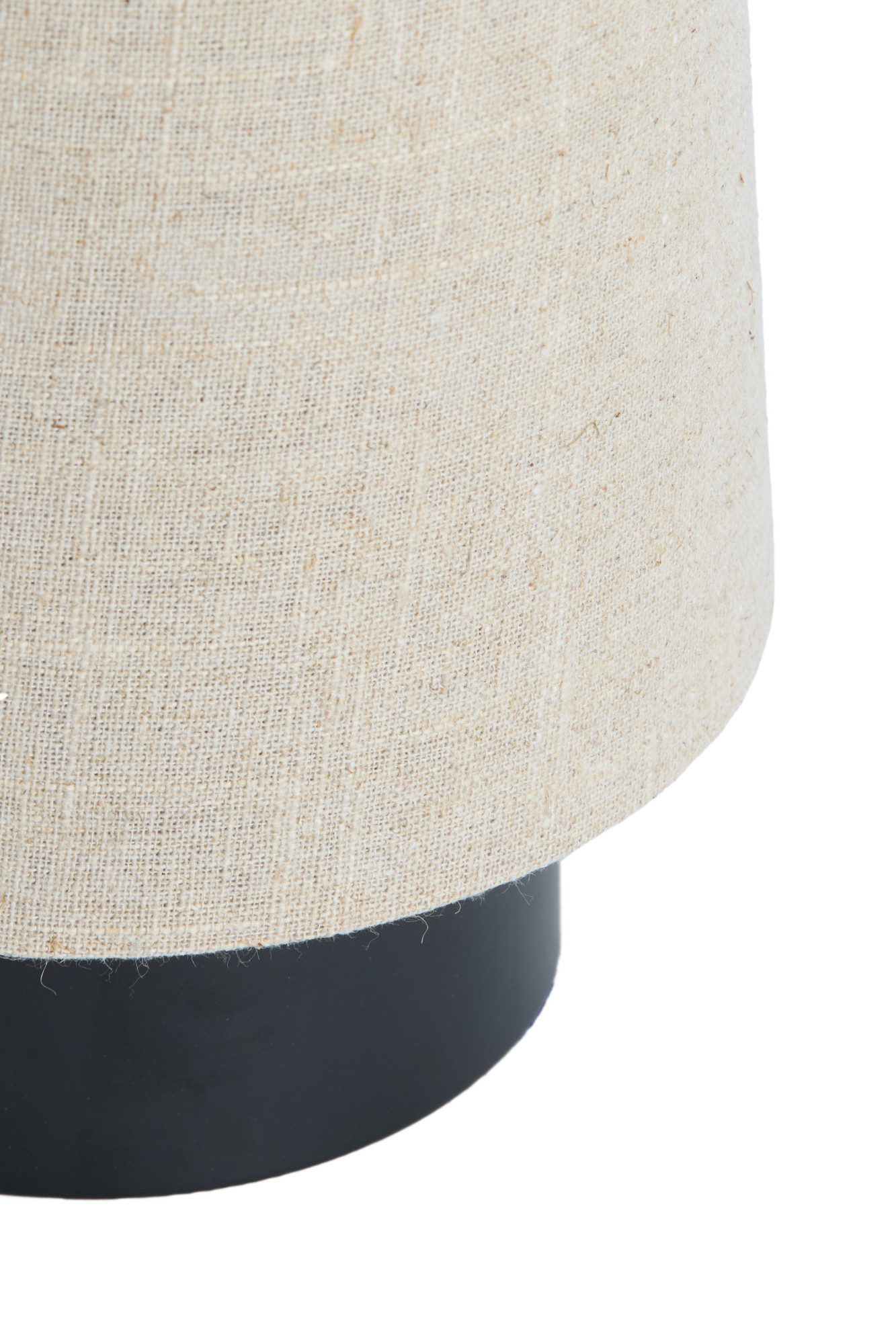 Beige konische Stofflampe Light & Living Howie – Bild 5