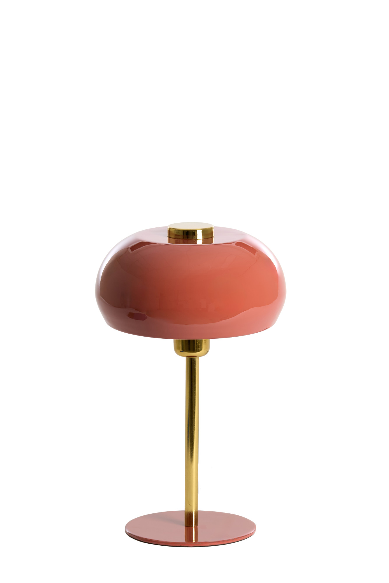 Kupferfarbene Metalllampe mit Glanzfinish Light & Living Surin – Bild 2