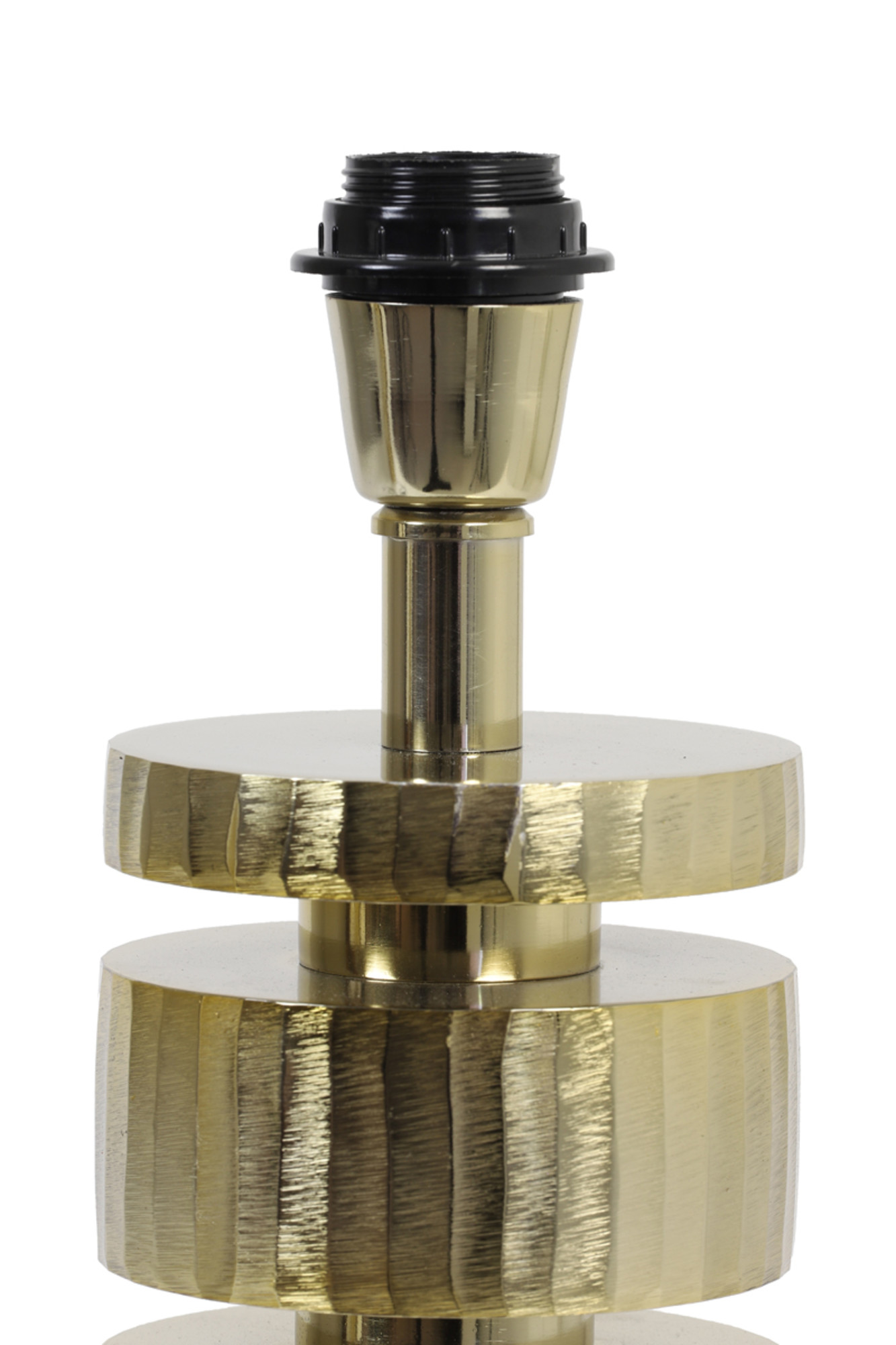 Struktur der goldenen Lampenfuß Light & Living Jaisa – Bild 3