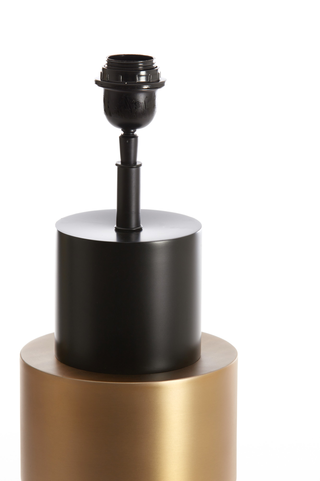 Moderne Tischlampe Gold-Schwarz Light & Living Nino – Bild 3