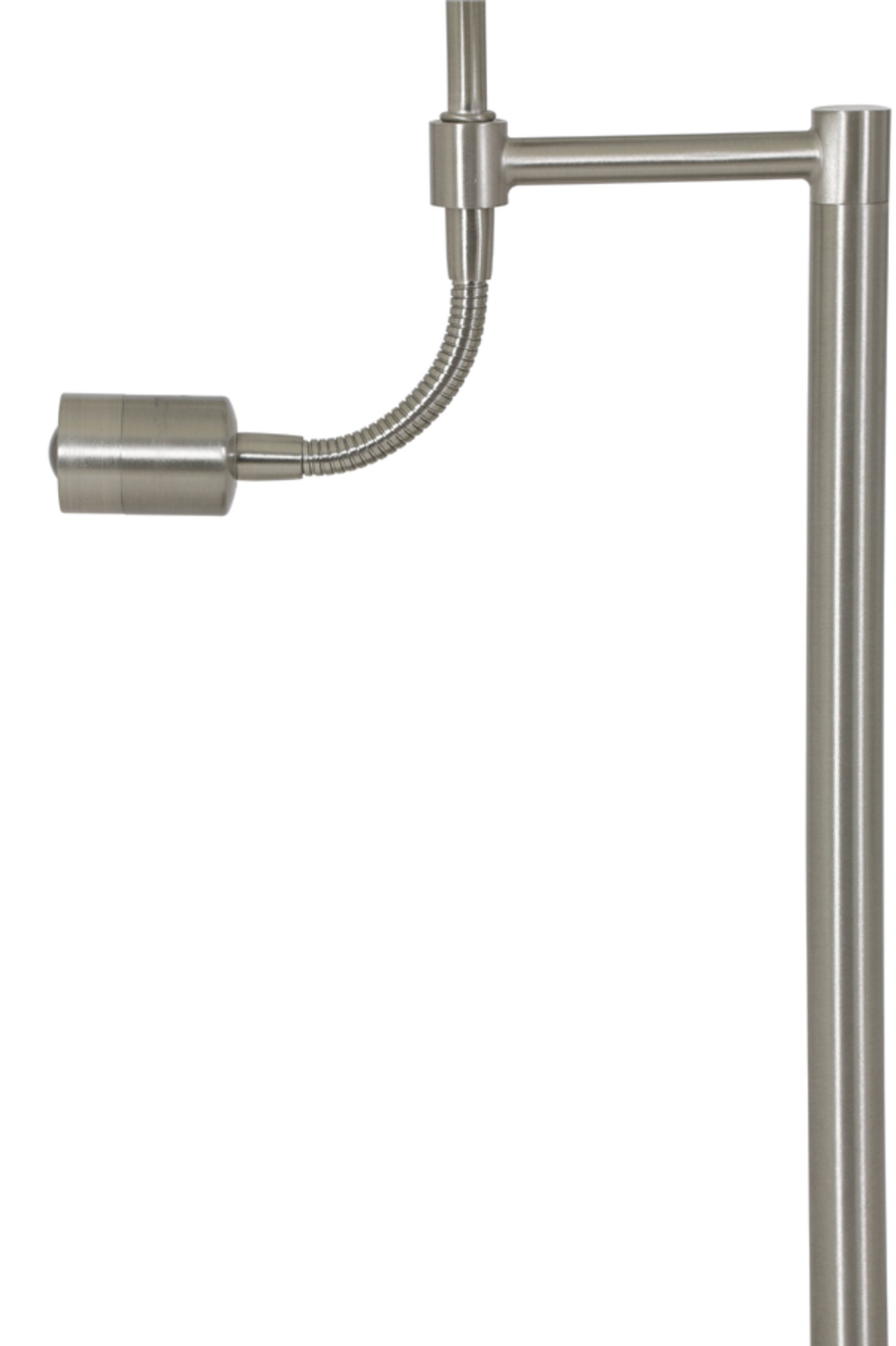 Stahlfarbene Leuchte mit Leselampe Light & Living Calgary – Bild 3