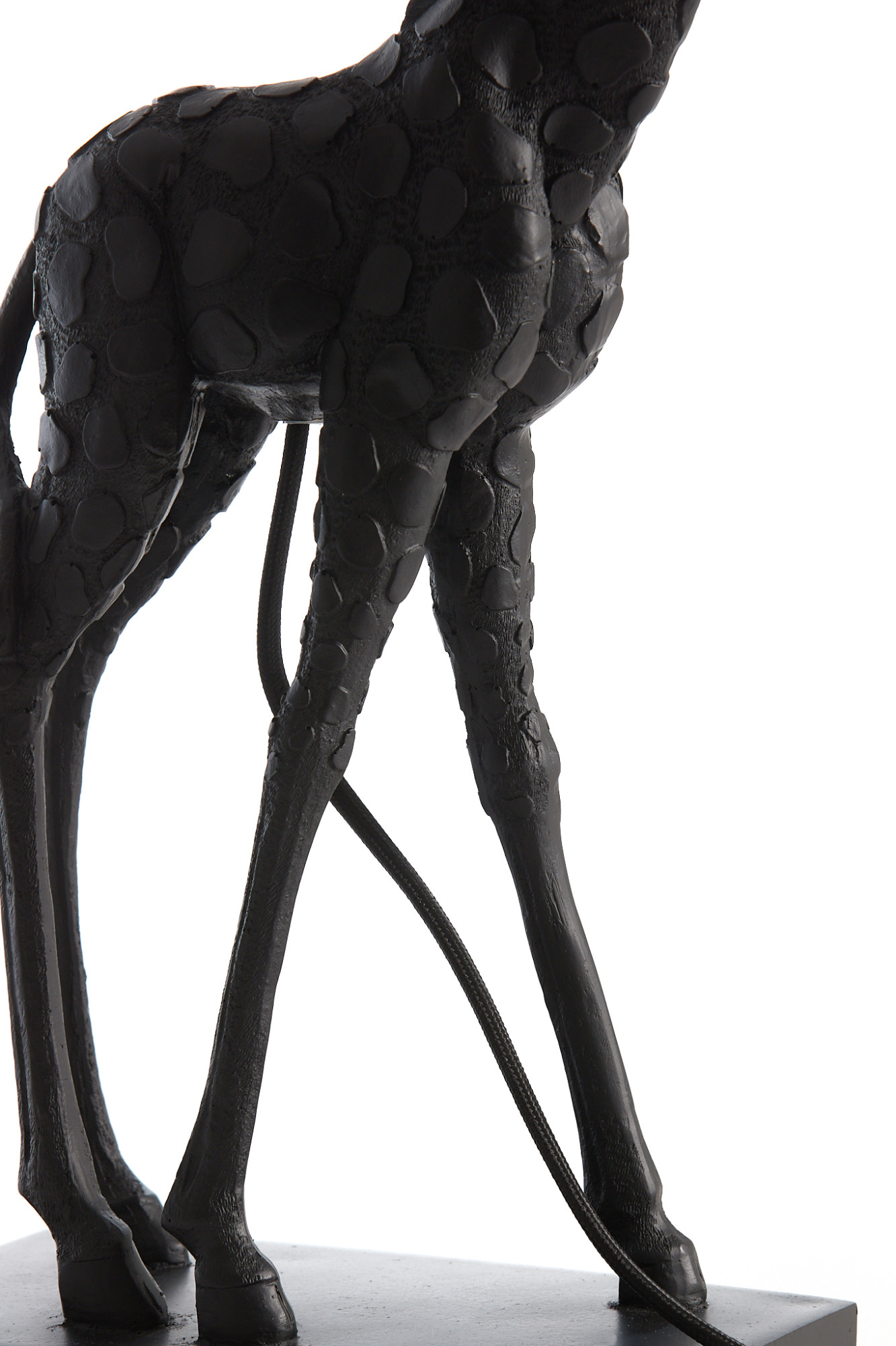 Schwarze Giraffen-Tischlampe Light & Living Giraffe – Bild 6