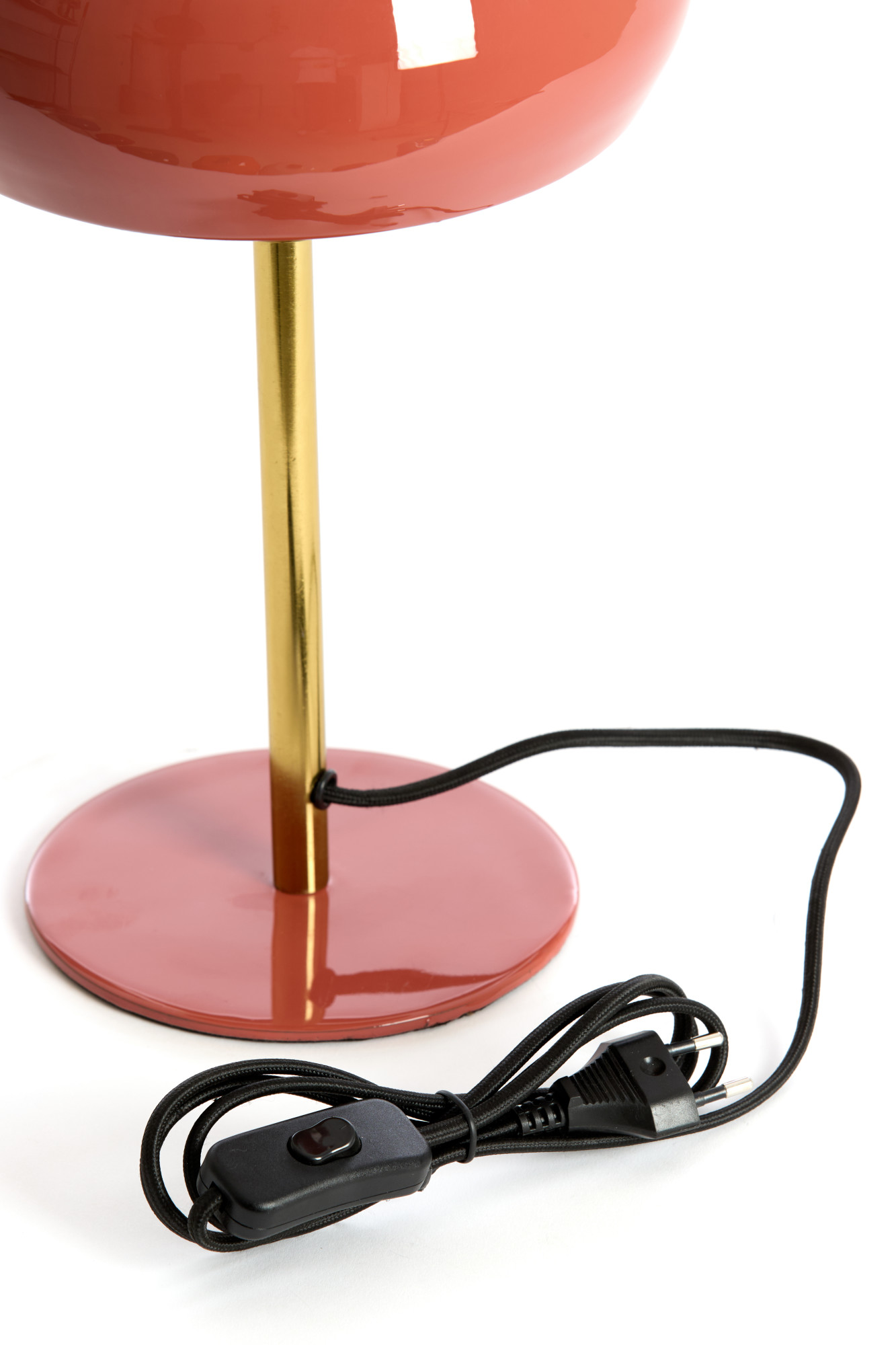 Kupferfarbene Metalllampe mit Glanzfinish Light & Living Surin – Bild 5