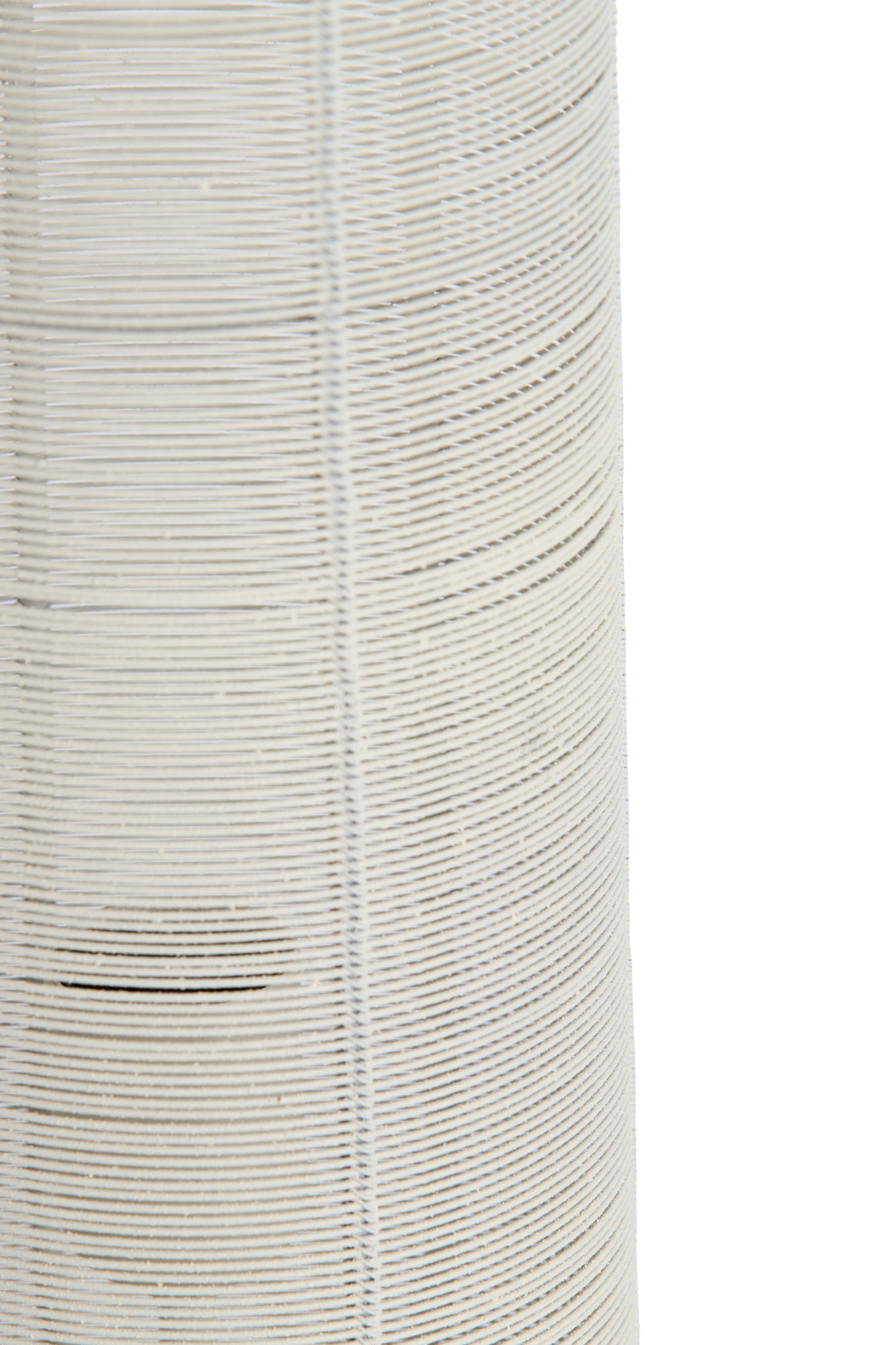 Weiße zylindrische Tischleuchte aus Draht Light & Living Lezuza – Bild 6