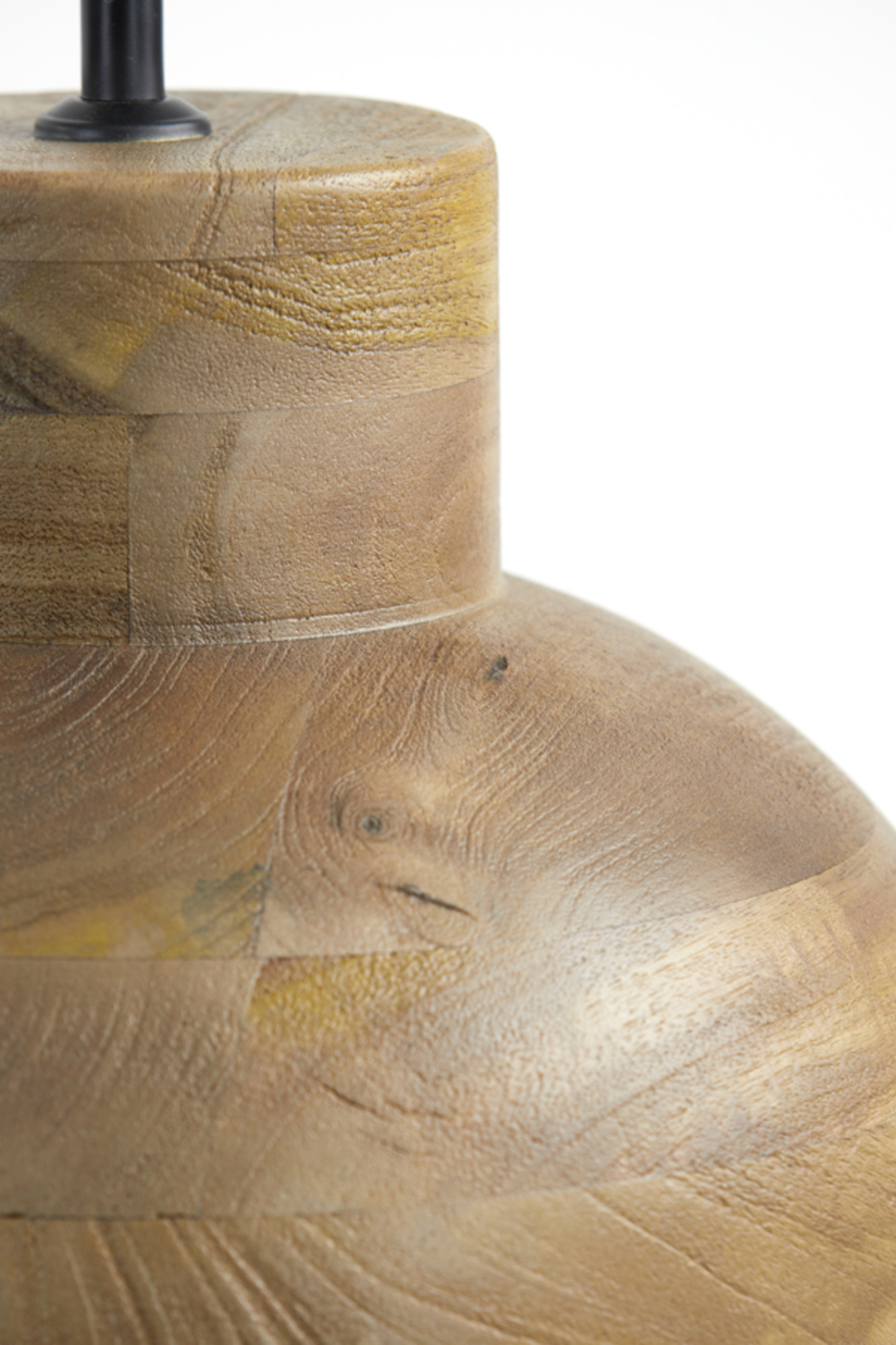 Kugelförmige Tischleuchte aus Holz Light & Living Barumi – Bild 5