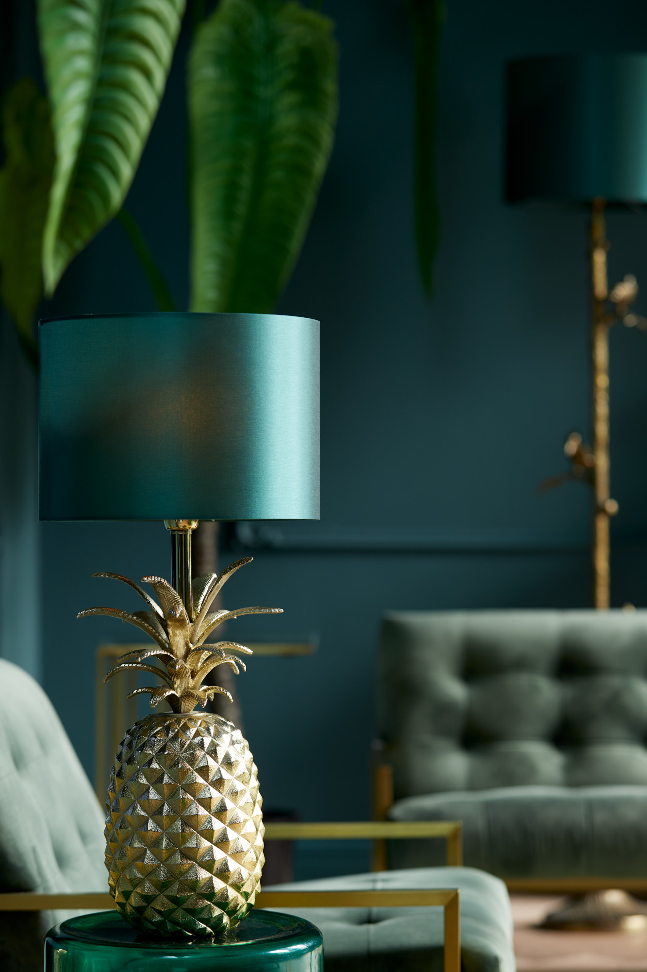 Lampfuß im goldenen Ananasdesign Light & Living Pineapple – Bild 4