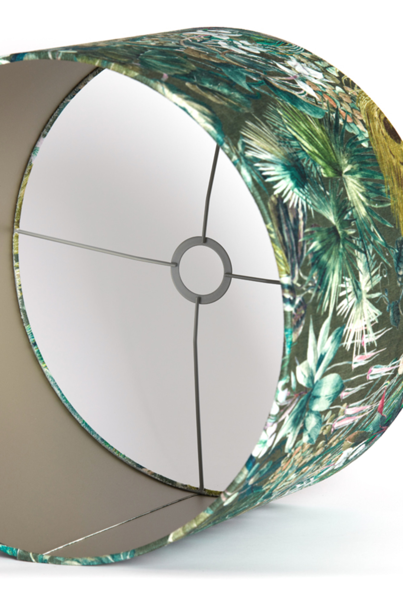 Lampenschirm grün botanisches Design Light & Living Xenia Flora – Bild 5