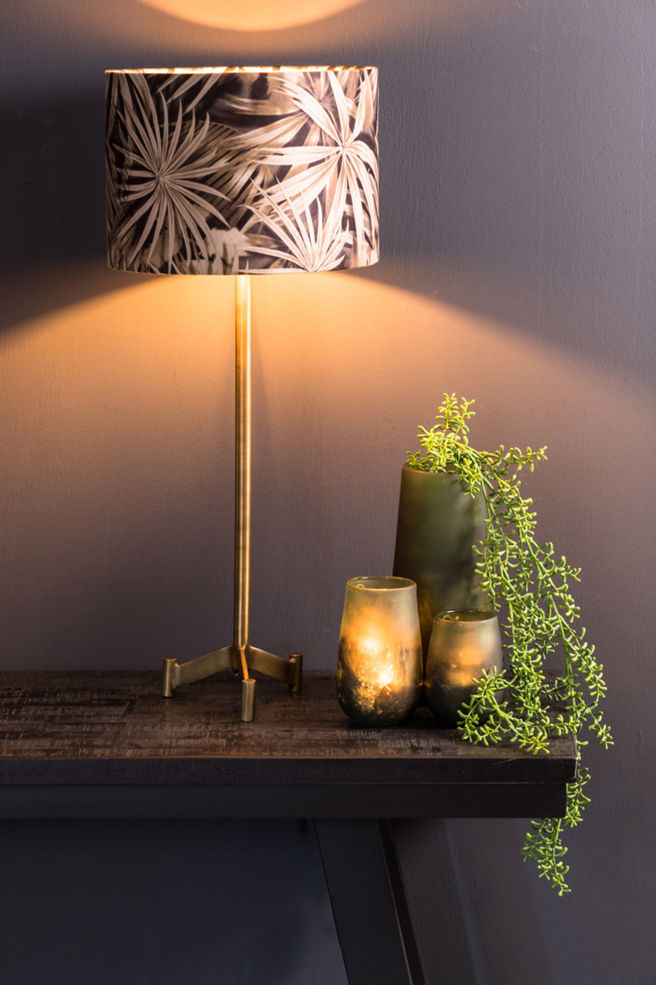 Goldfarbener Lampenfuß Light & Living Dennis – Bild 4