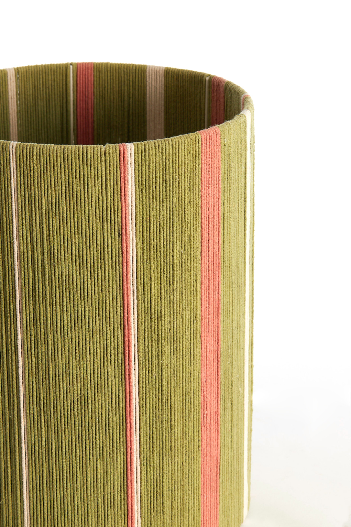 Grün-rosa gestreifter Lampenschirm Light & Living Medan – Bild 3