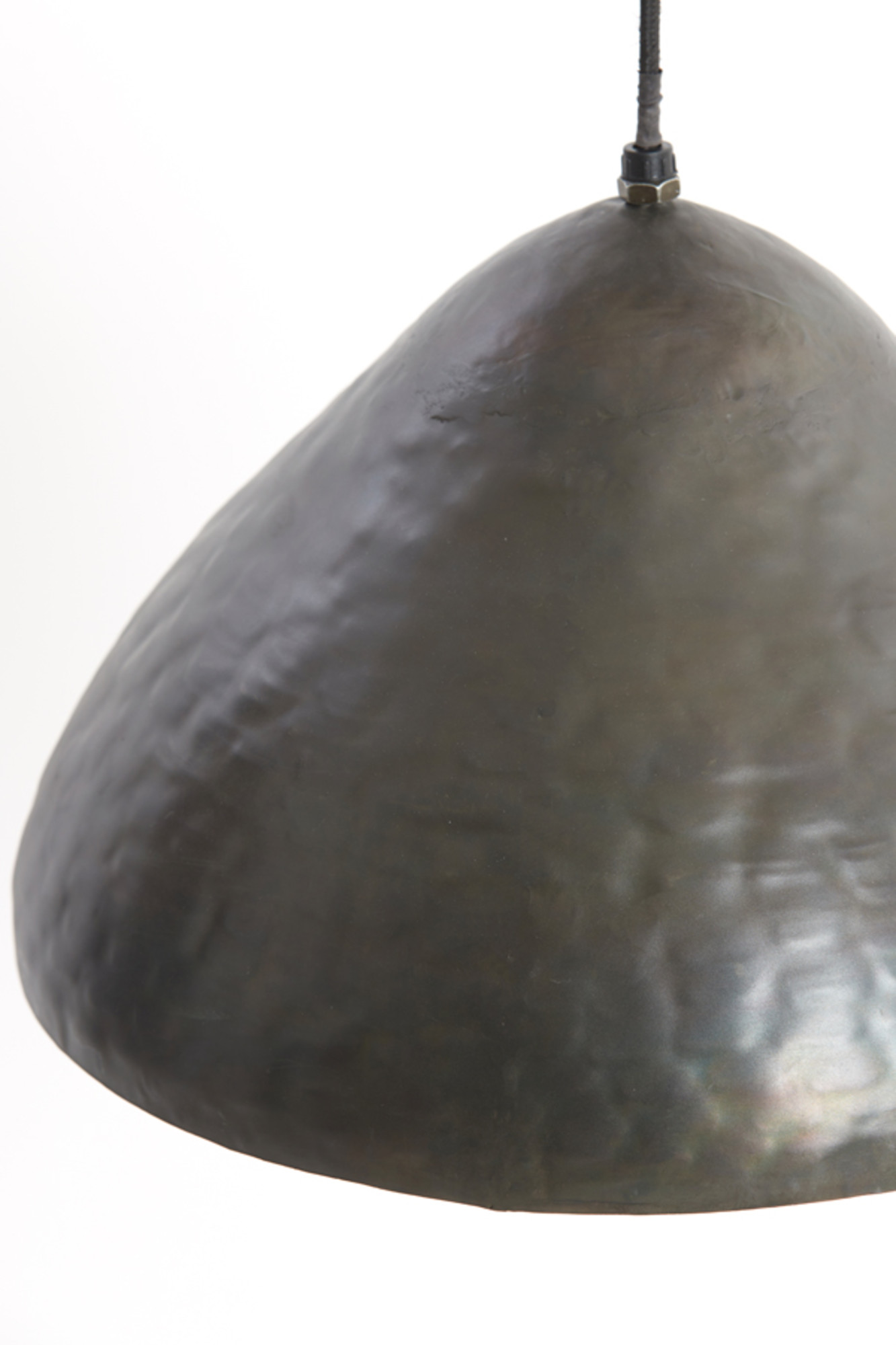 Mattschwarze Metall-Hängelampe Light & Living Elimo – Bild 4