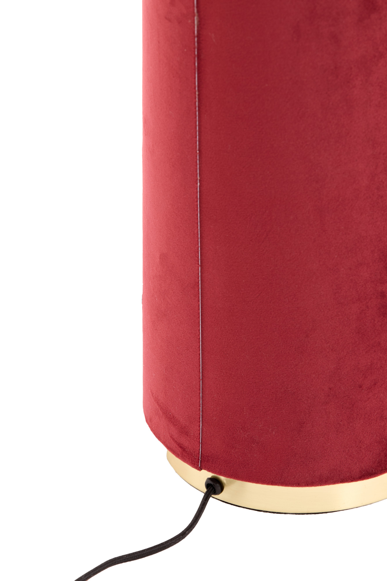 Stehlampe in Kegelform mit orangefarbenem Stoffschirm Light & Living Devia – Bild 6