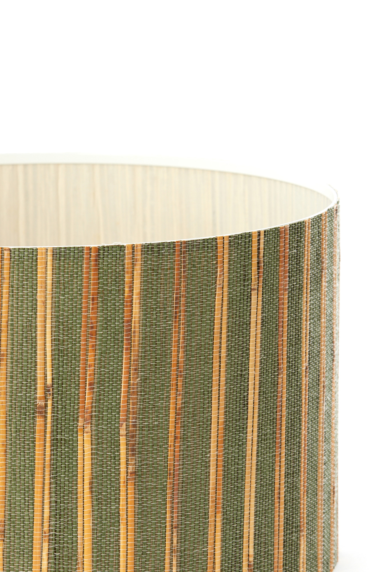 zylindrische Streifenlampenschirm Light & Living Simno – Bild 3