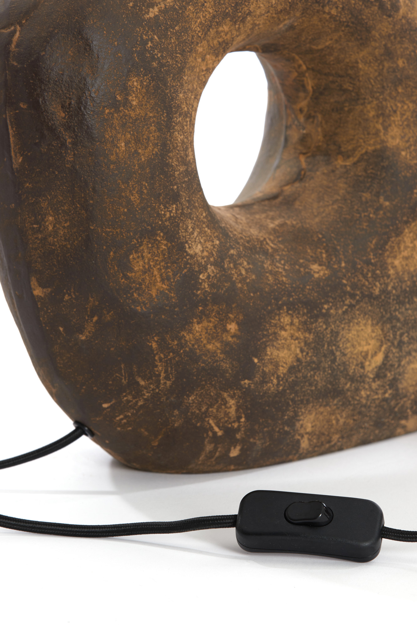 Vintage Lampenfuß Erdtöne Light & Living Tarugi – Bild 8