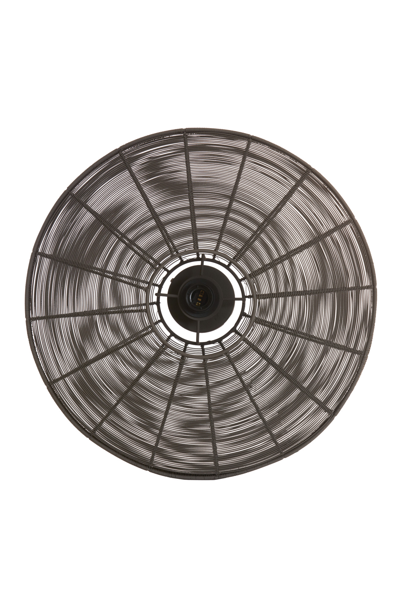 Ovale Deckenleuchte schwarz mit modernem Look Light & Living Bahala – B. 51 cm – Bild 3