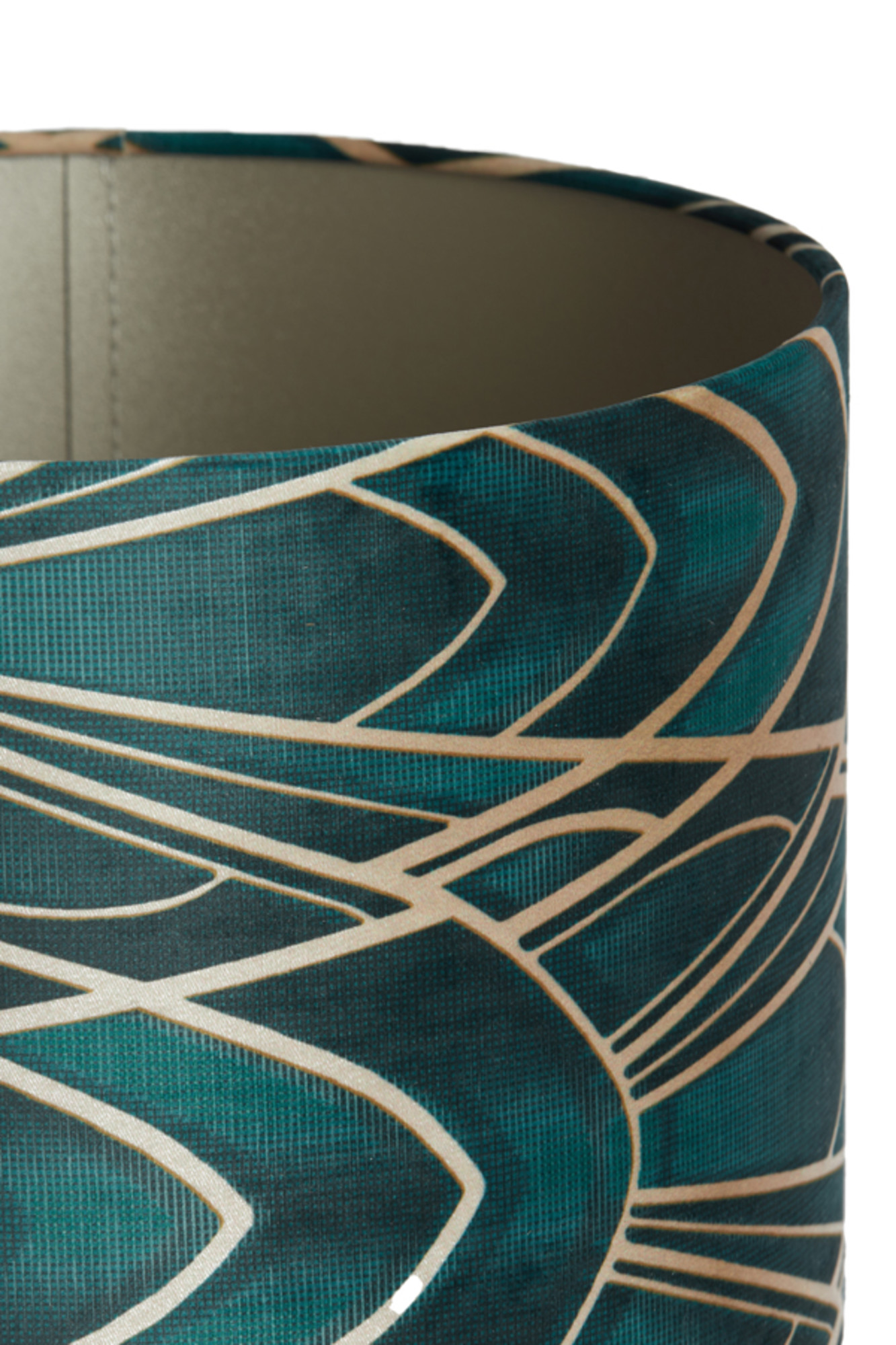 Lampenschirm Muster türkis Light & Living Tiara – Bild 3