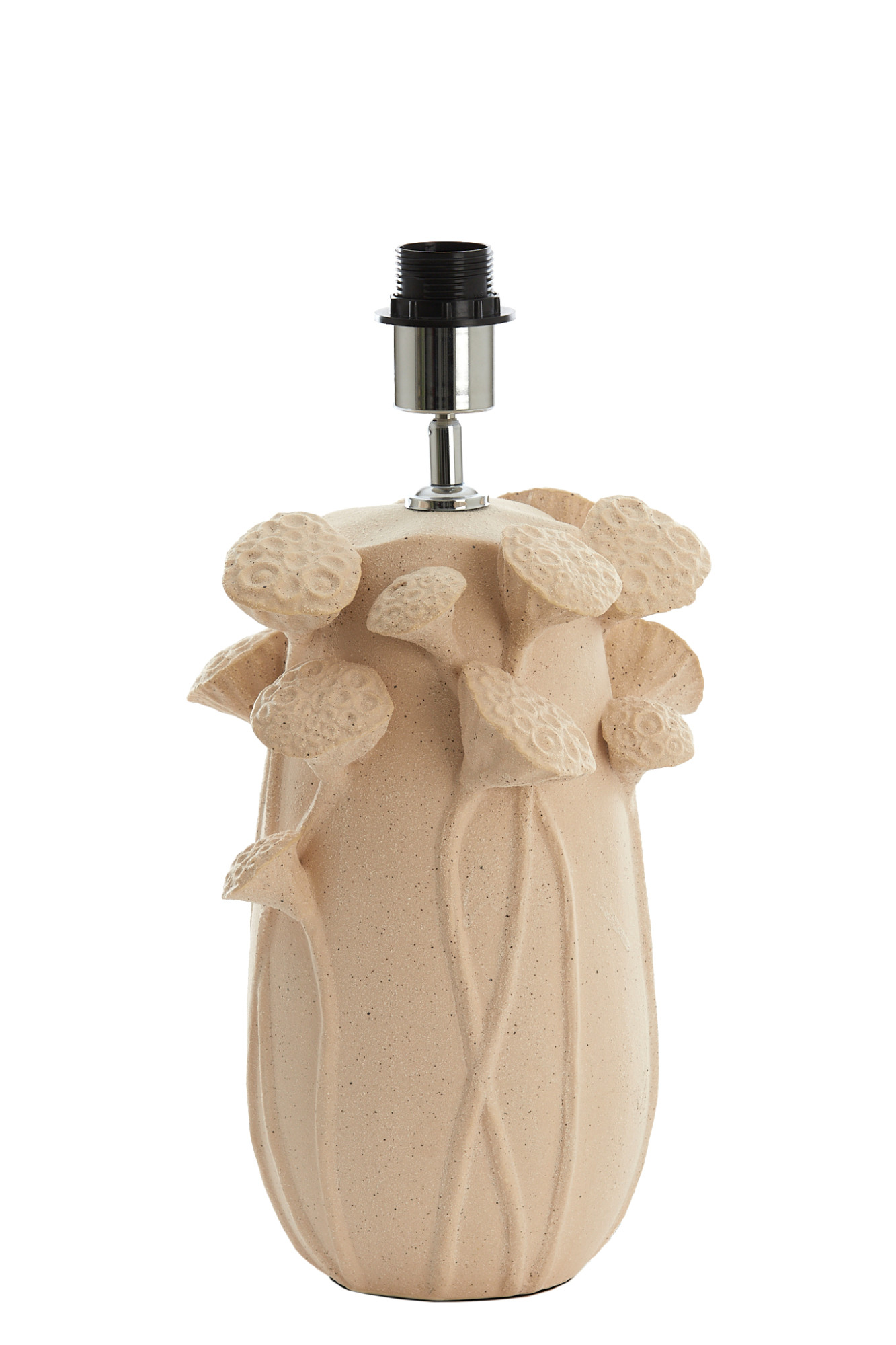 Keramischer Lampenfuß mit Blumenmuster Light & Living Lavci