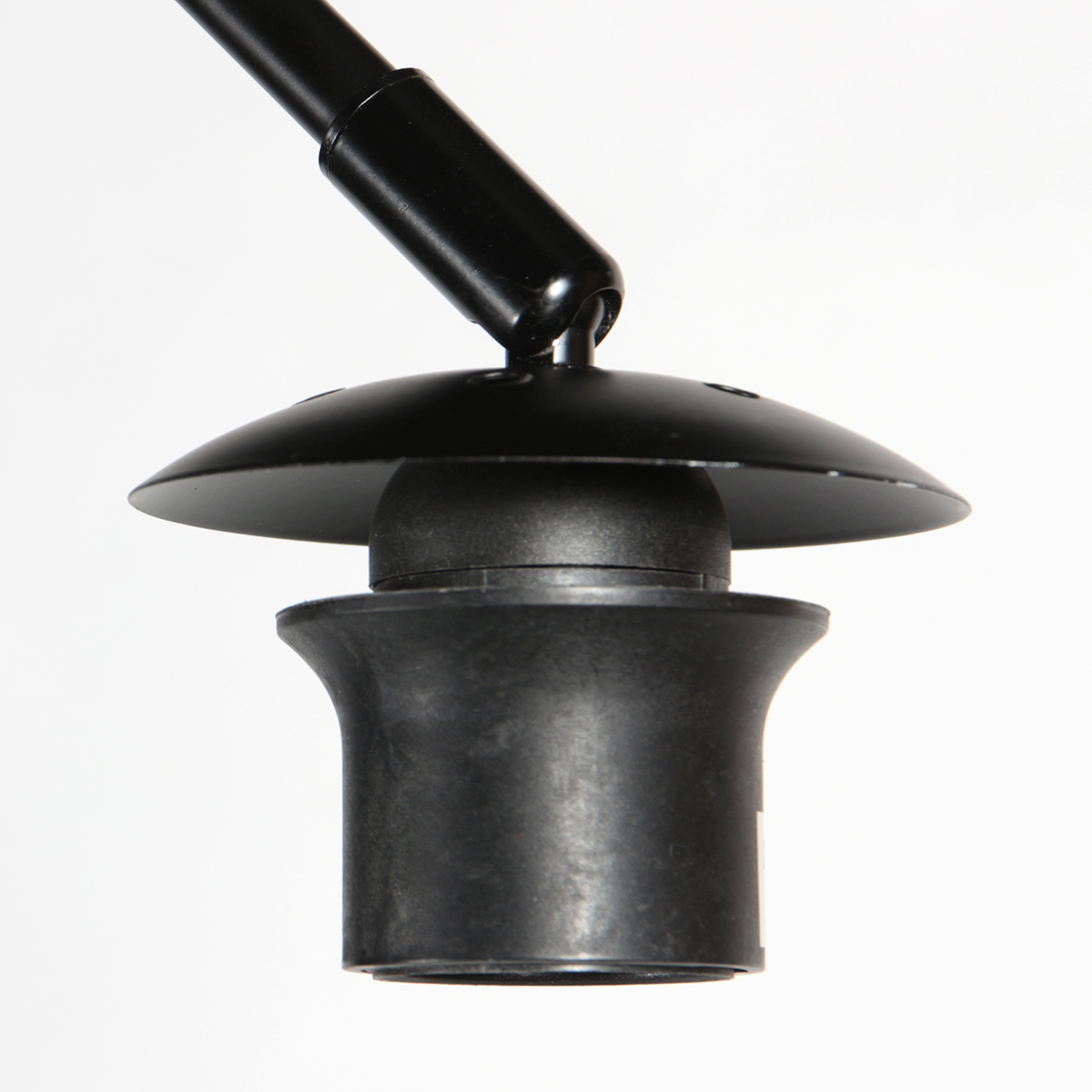 Schwarze Lampe mit Bambus-Geflecht Anne Lighting Curve – Bild 4