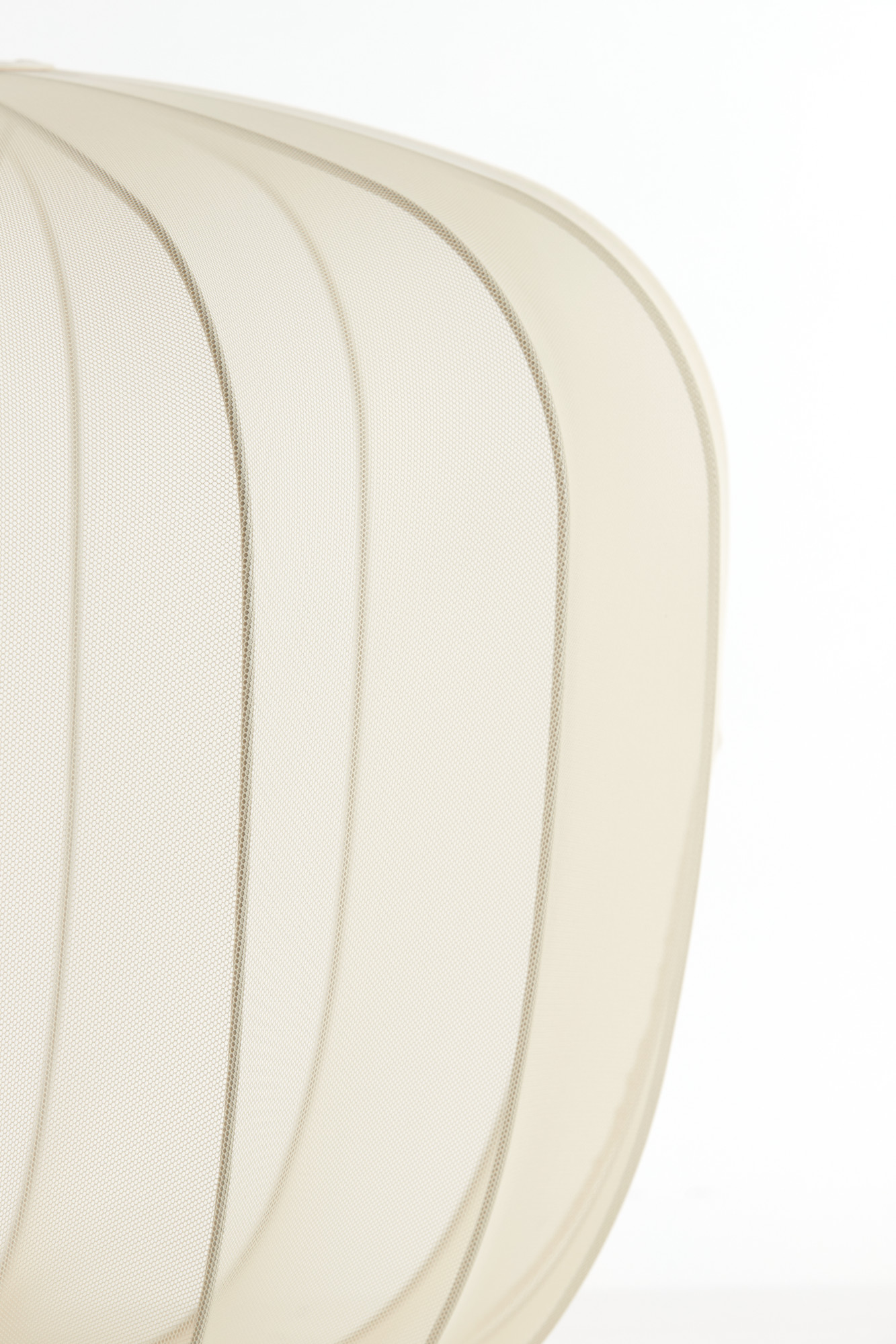 Beige Lampenschirm ovale Form Light & Living Plumeria – Bild 5