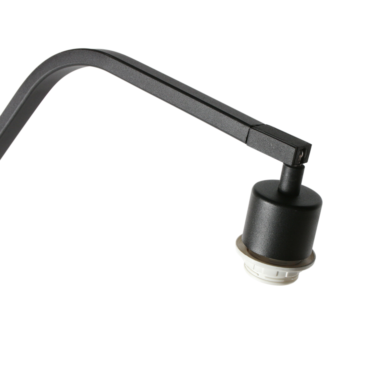 Moderne Lampe mit schwarzem konischem Schirm Anne Lighting ZigZag – Bild 9