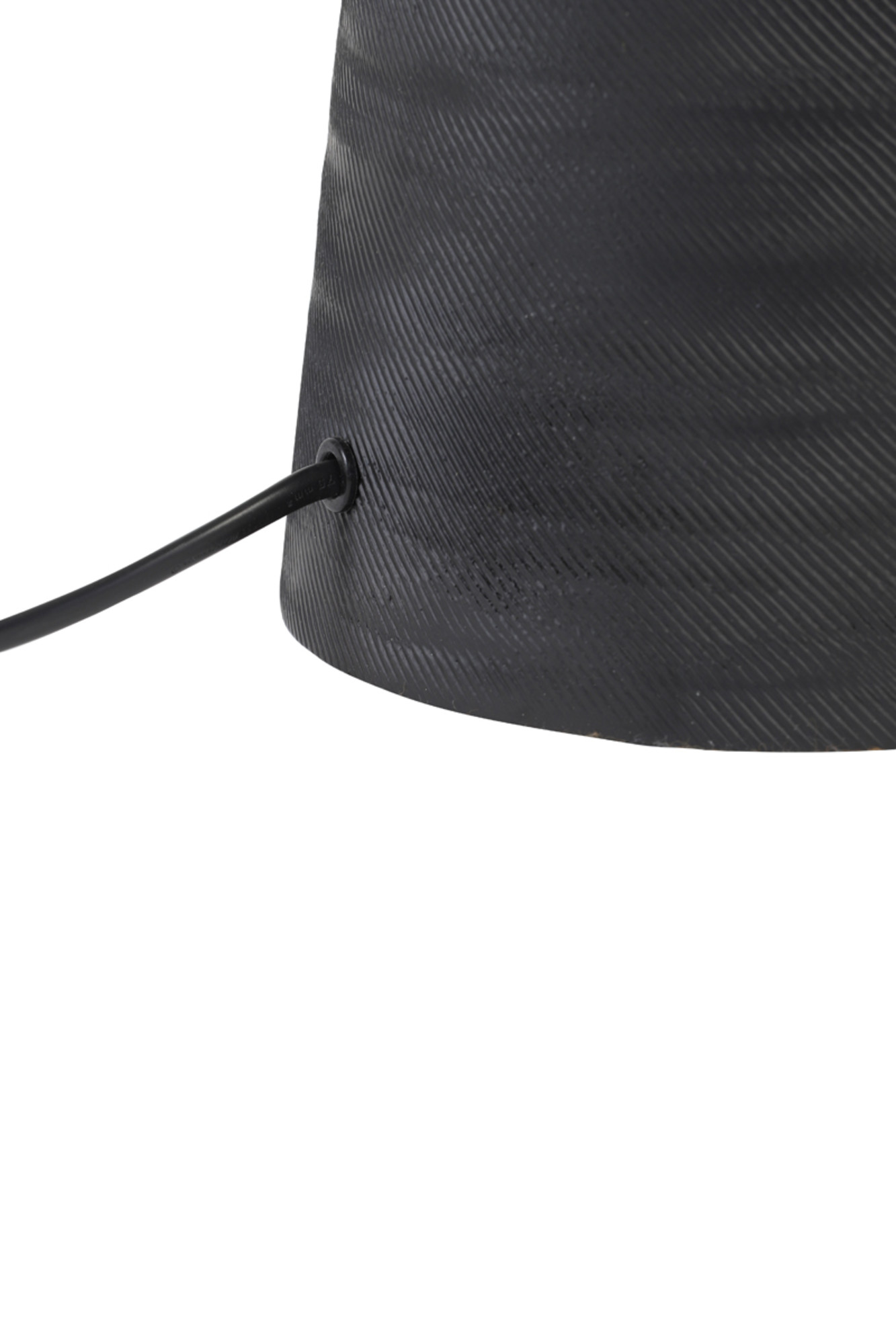 Schwarze Kunststofftischleuchte Light & Living Lilou – Bild 3