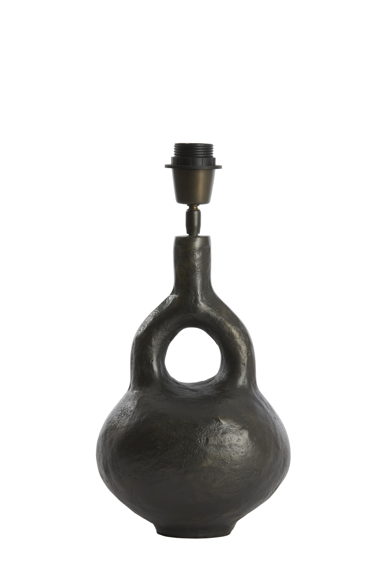 Antiker schwarzer Lampenfuß Light & Living Imola – Bild 2