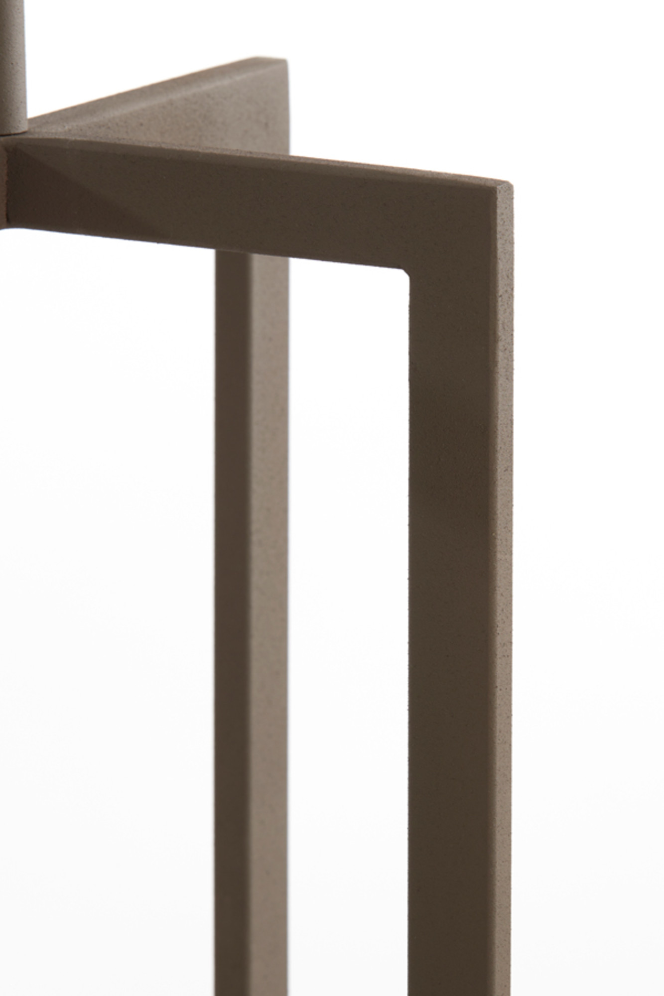 Quadratischer langer Lampenfuß silber Light & Living Mace – Bild 5