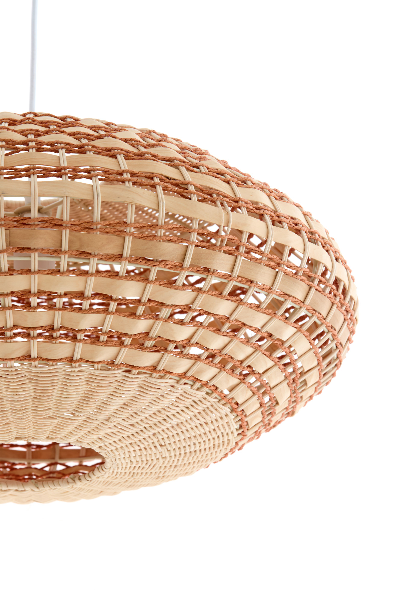Rattan-Hängelampe im Naturdesign Light & Living Tawela – Bild 5