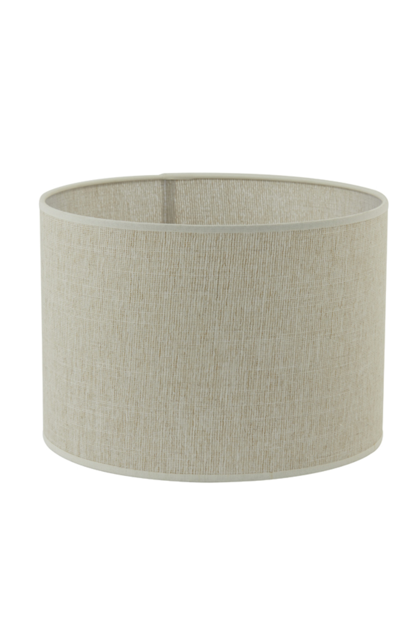 Beige Stofflampenschirm in Zylinderform Light & Living Breska – Bild 2